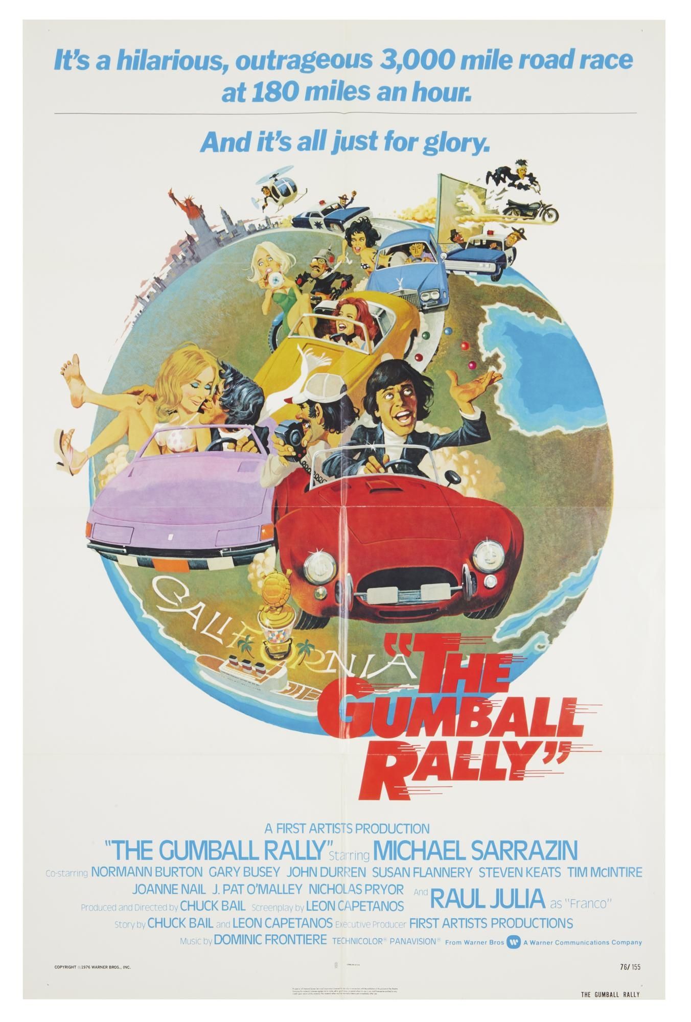 The Gumball Rally | One Sheet Poster