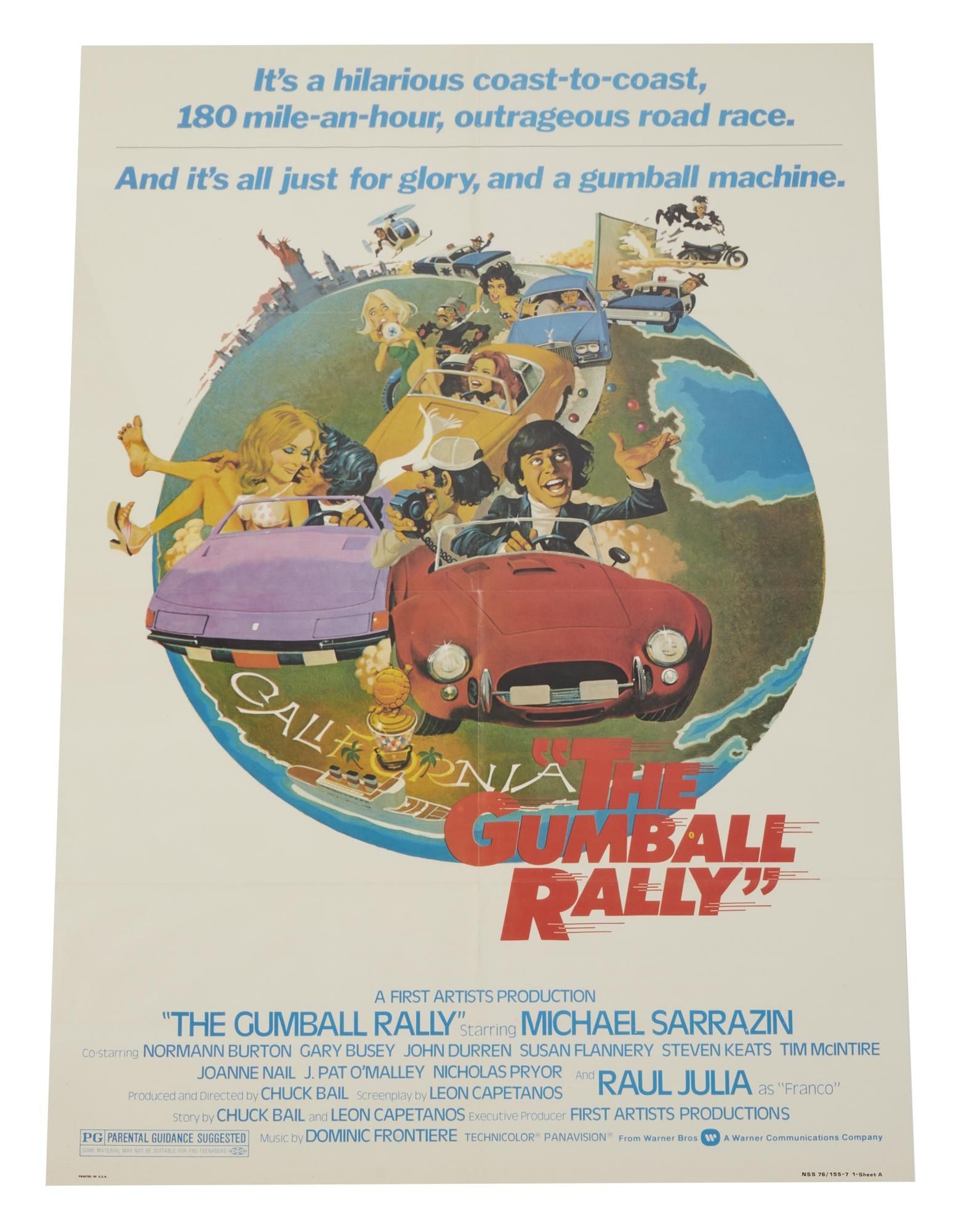 The Gumball Rally | One Sheet Poster