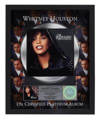 THE BODYGUARD Whitney ホイットニー RIAA 800万枚 Whitney Houston | RIAA 