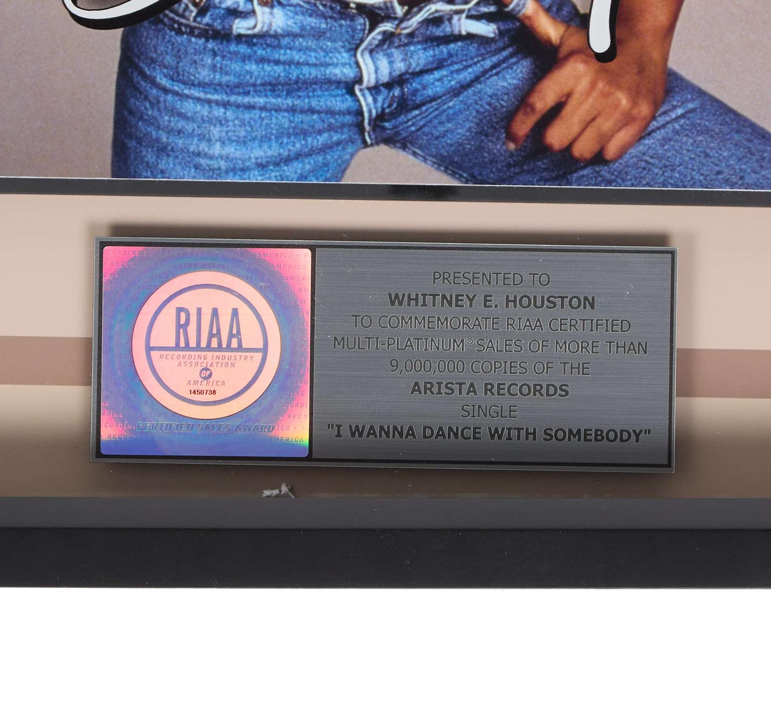 Whitney Houston | RIAA-Certified “9x Platinum