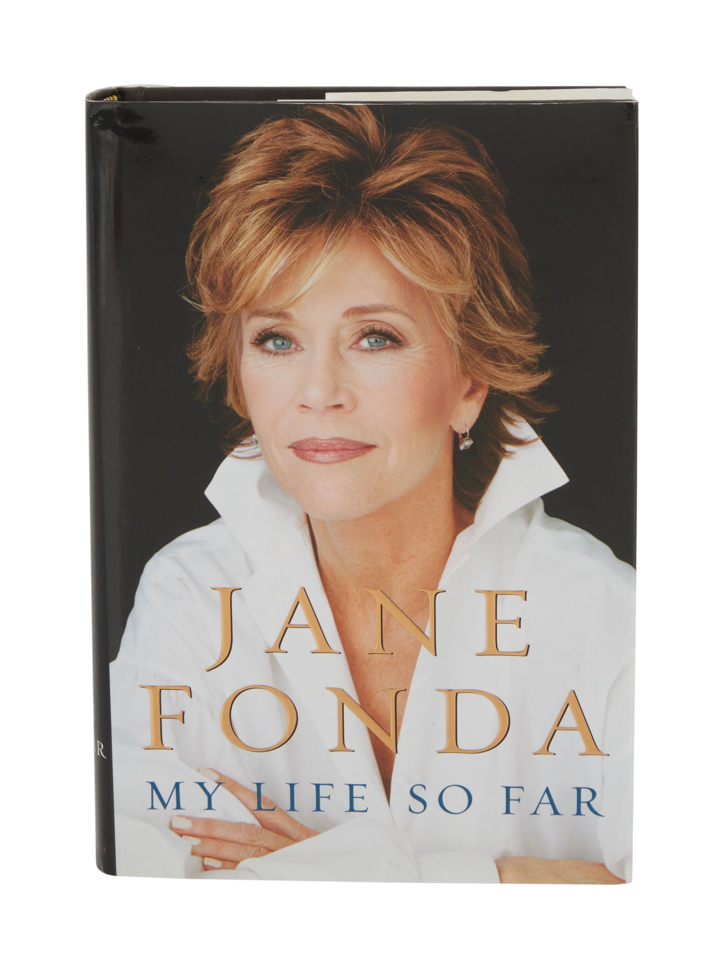 Larry King 2005 Jane Fonda Signed Book