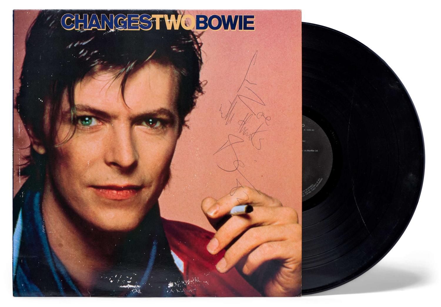 David Bowie | Signed “Changestwobowie” Record Album (UK)