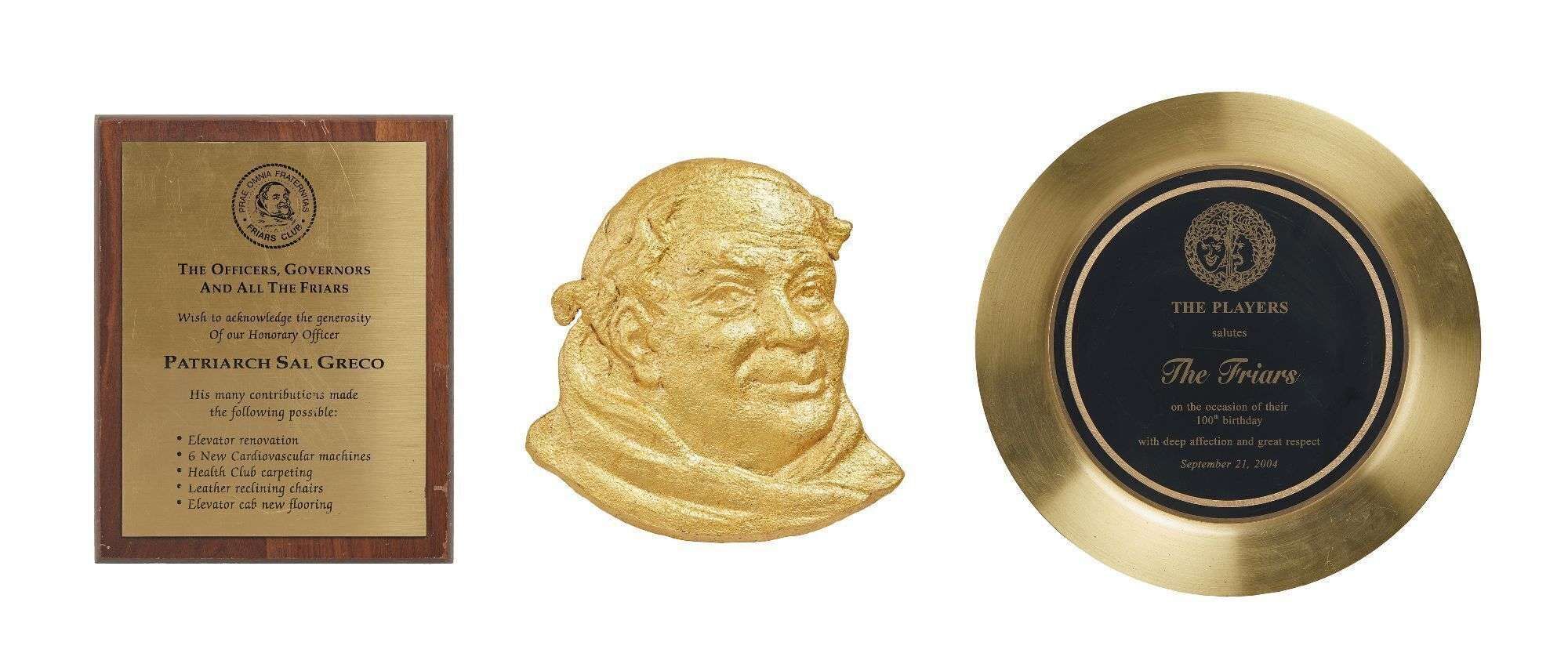 Friars Club | Three Awards