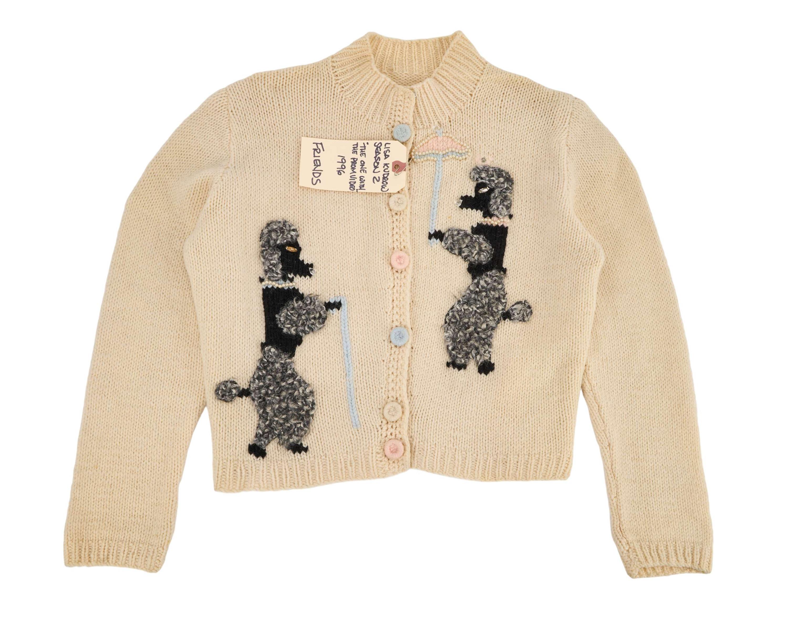 Friends | Phoebe Buffay's (Lisa Kudrow) Poodle Cardigan from “The