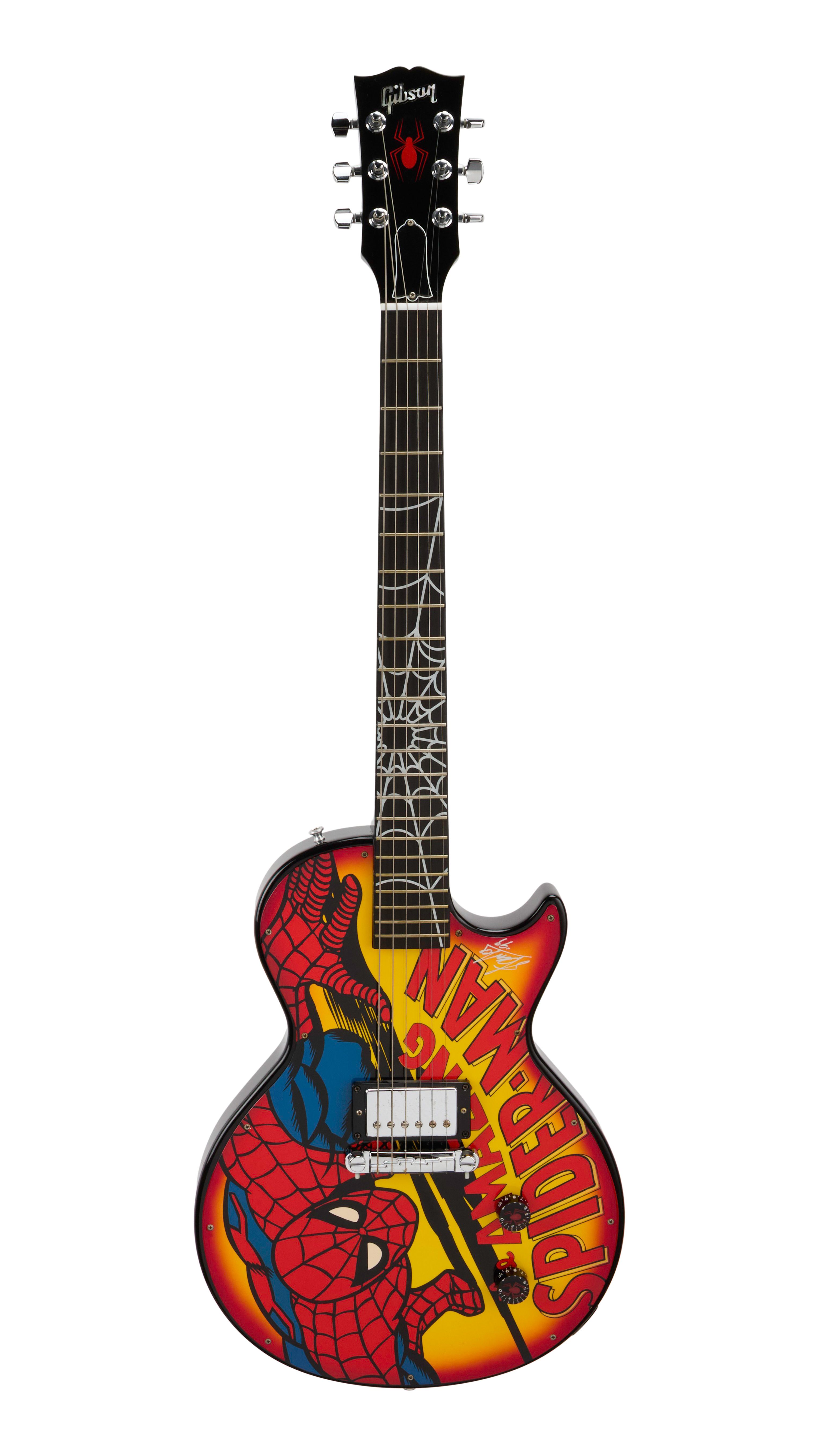 Stan Lee | Signed Gibson Web Slinger One Les Paul Junior