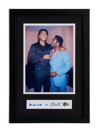 Muhammad Ali and Pele | Signed Photo Display (Beckett)