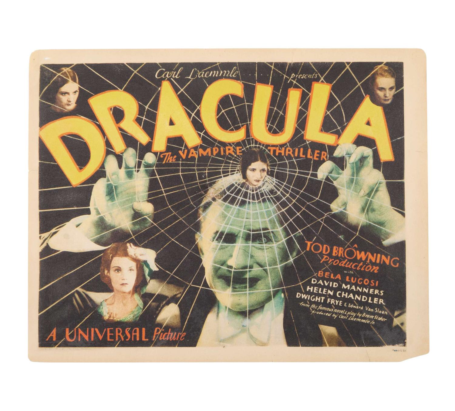 Dracula | 1931 Title Lobby Card lot
