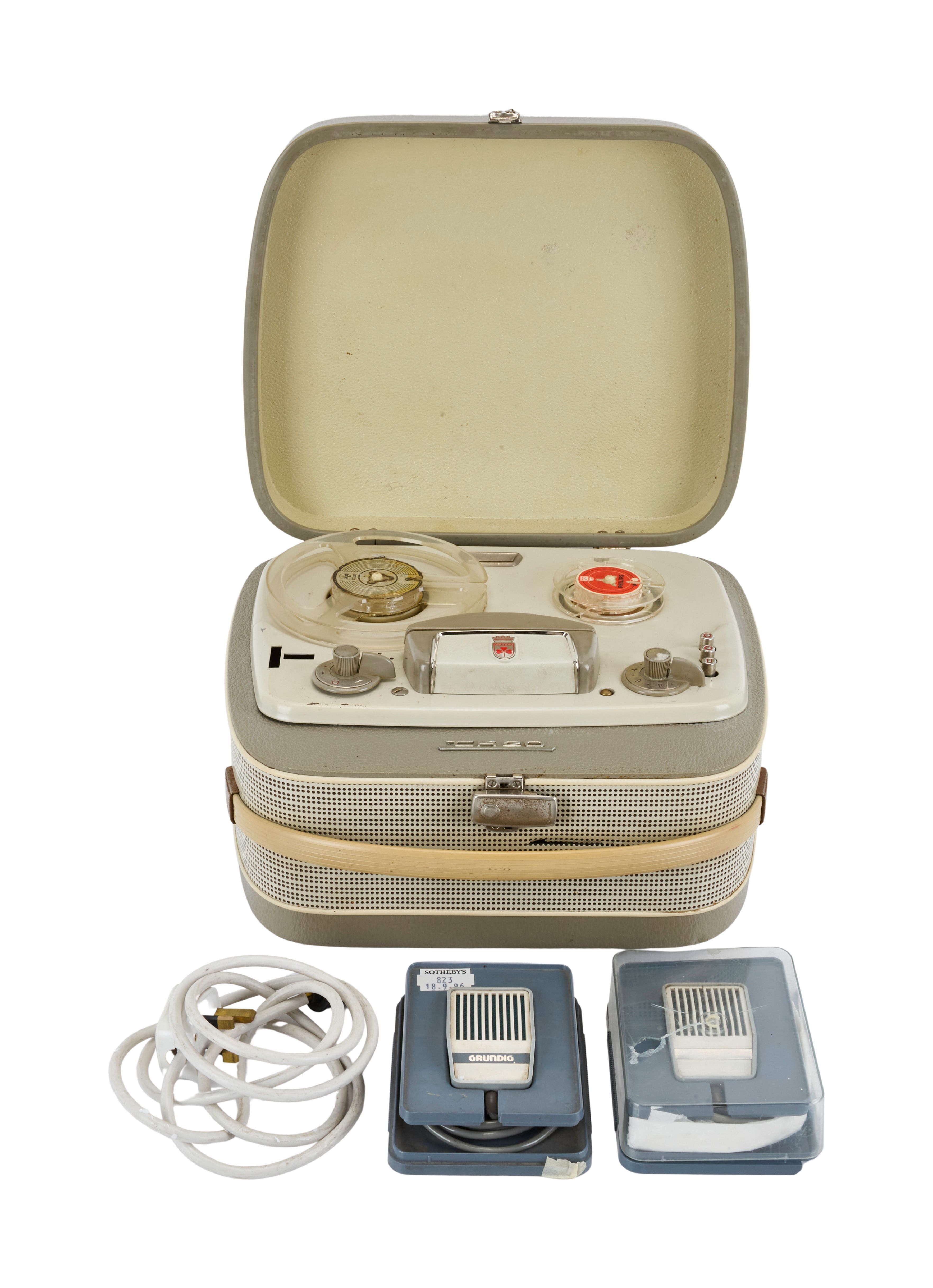 The Julian Lennon Collection | Grundig TK20 Suitcase Portable Reel