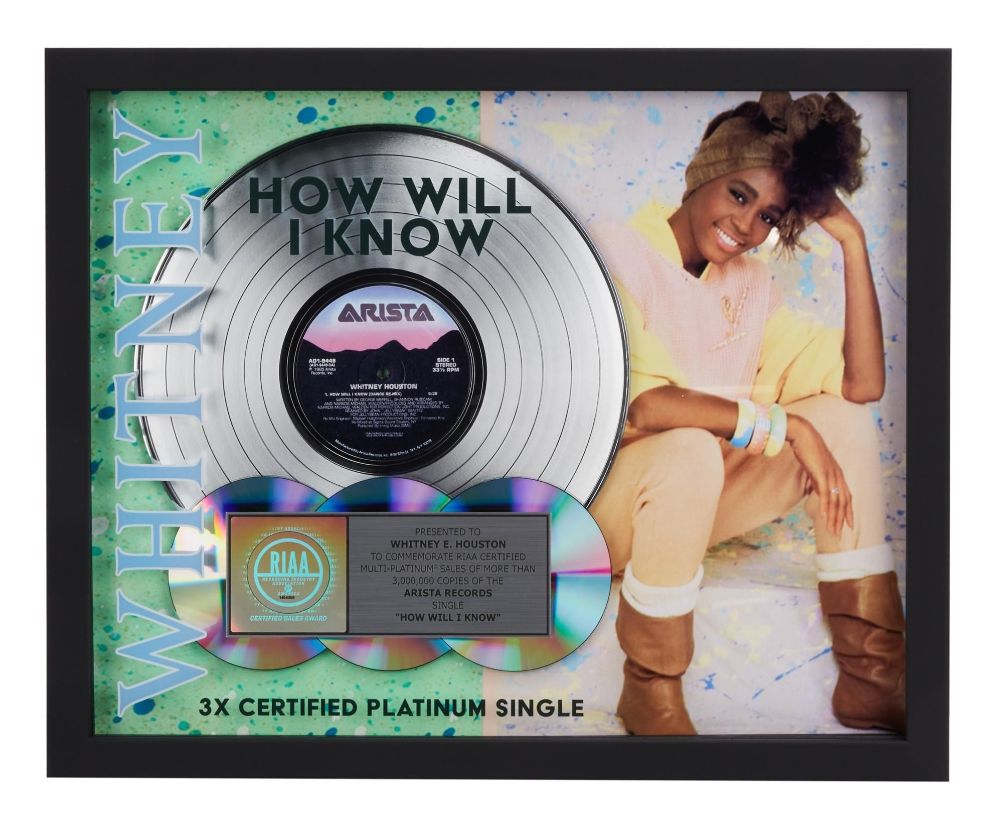 Whitney Houston ホイットニー Whitney RIAA 600万 Whitney Houston | RIAA 