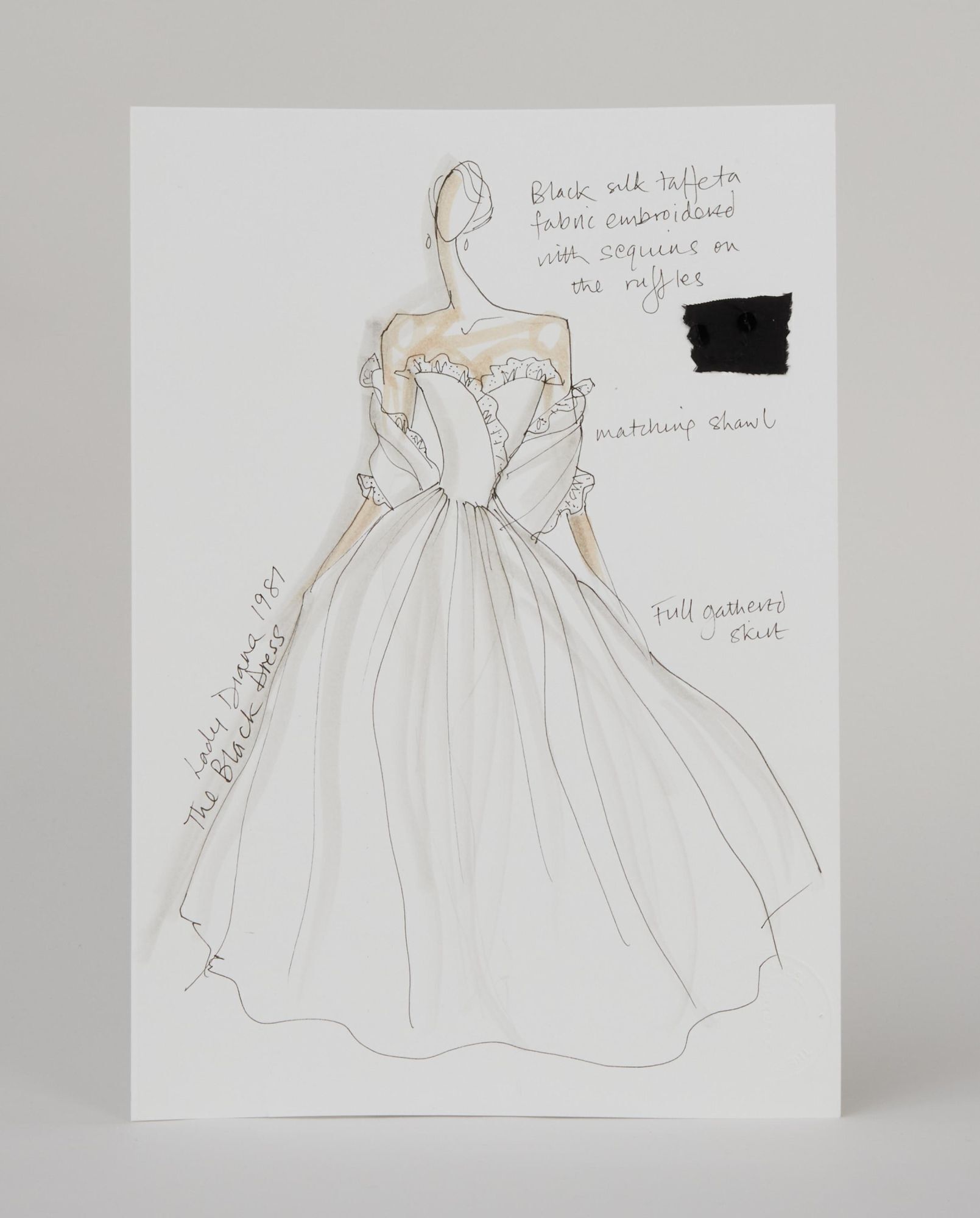 princess diana's wedding dress designers settle dispute over gown drawings Princess Diana