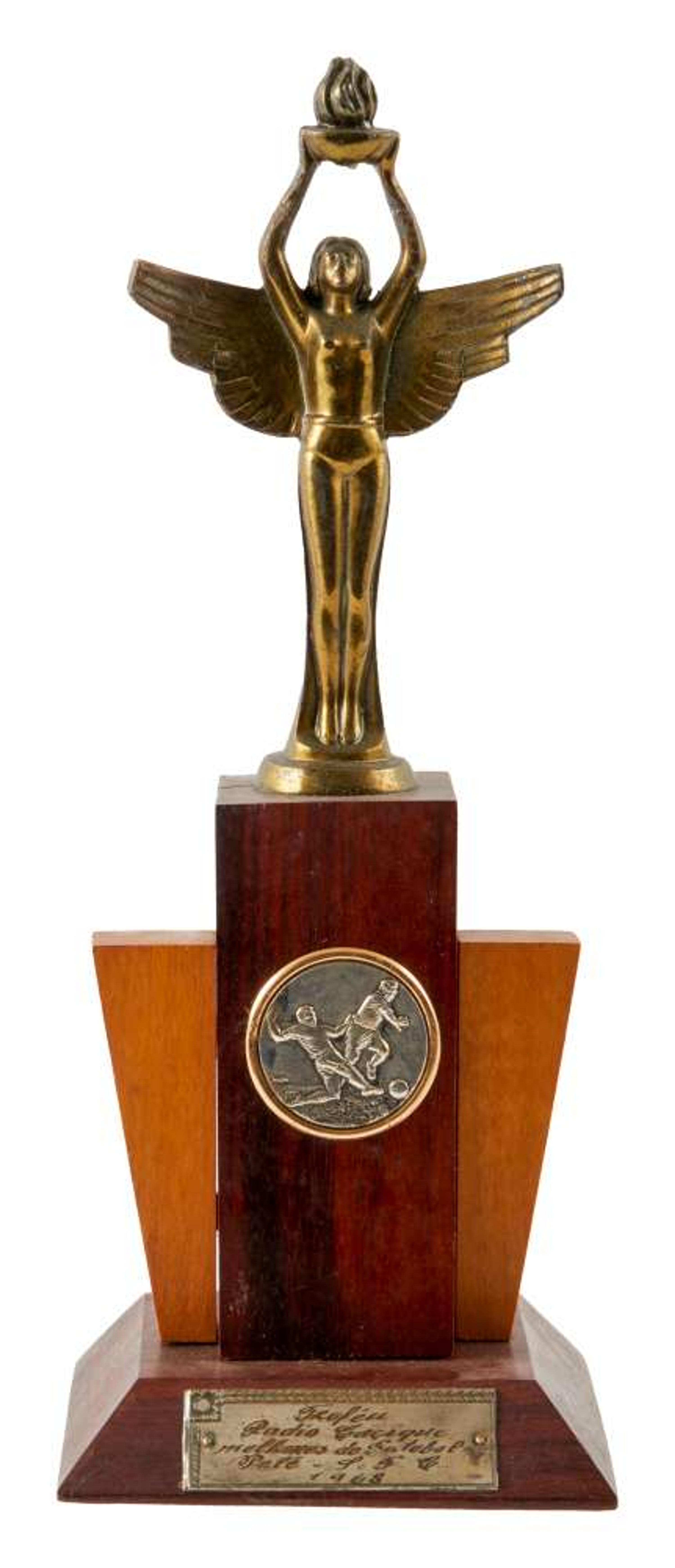 Pele | 1968 Radio Cacique “Best in Football” Tribute Trophy