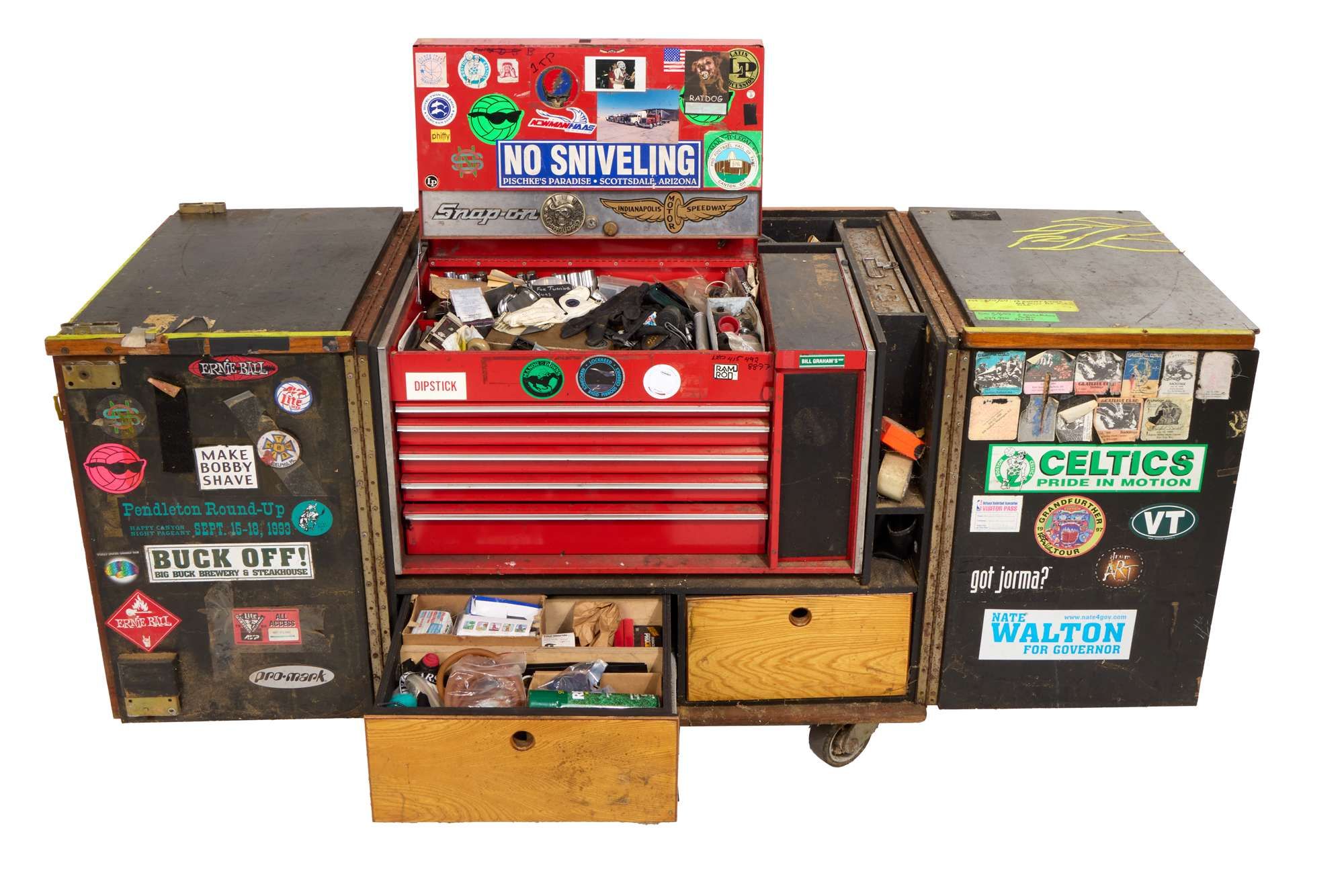 Lawrence “Ram Rod” Shurtliff | Main Snap-On Toolbox in Wooden Road
