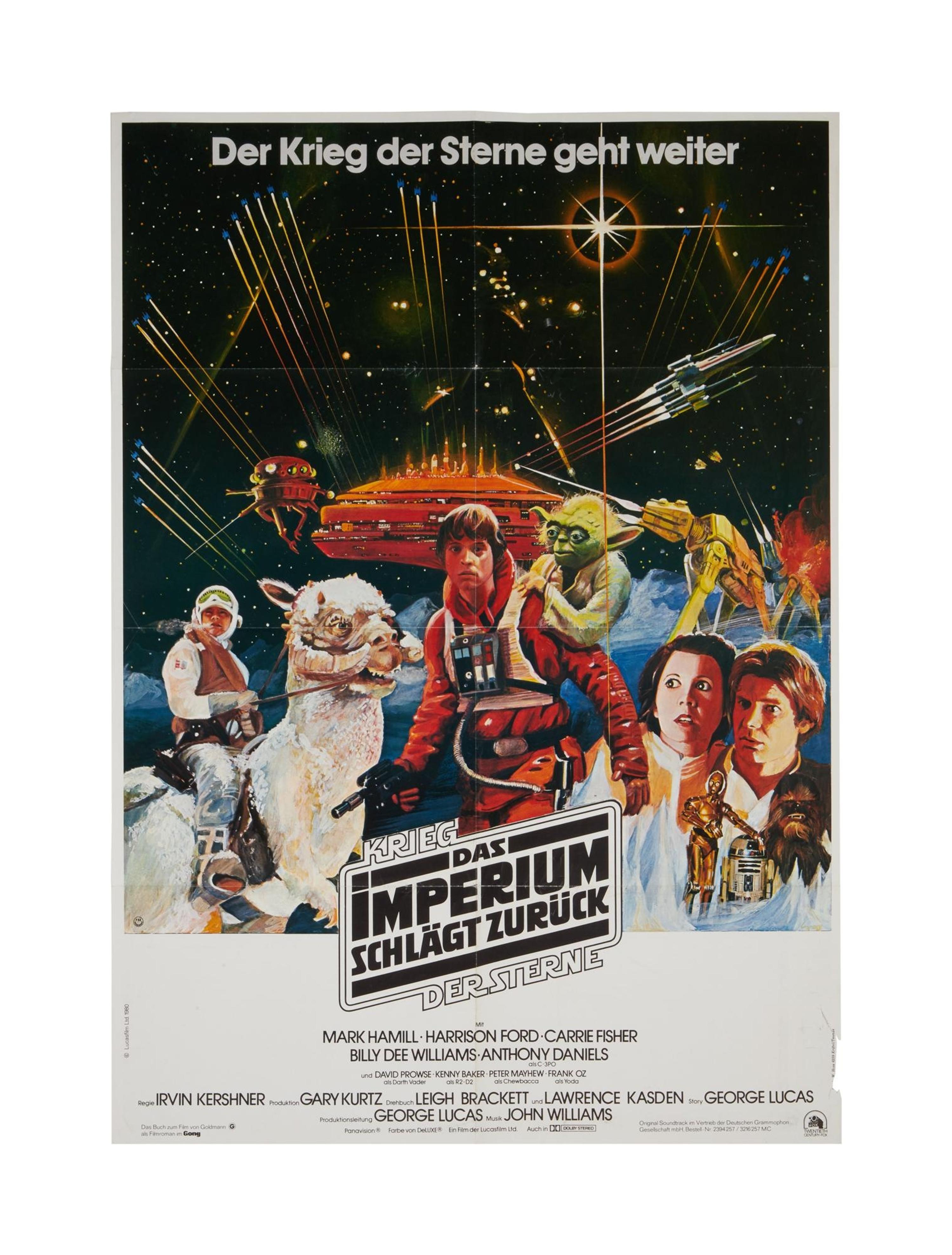 Star Wars: The Empire Strikes Back | German Theatrical Release Poster