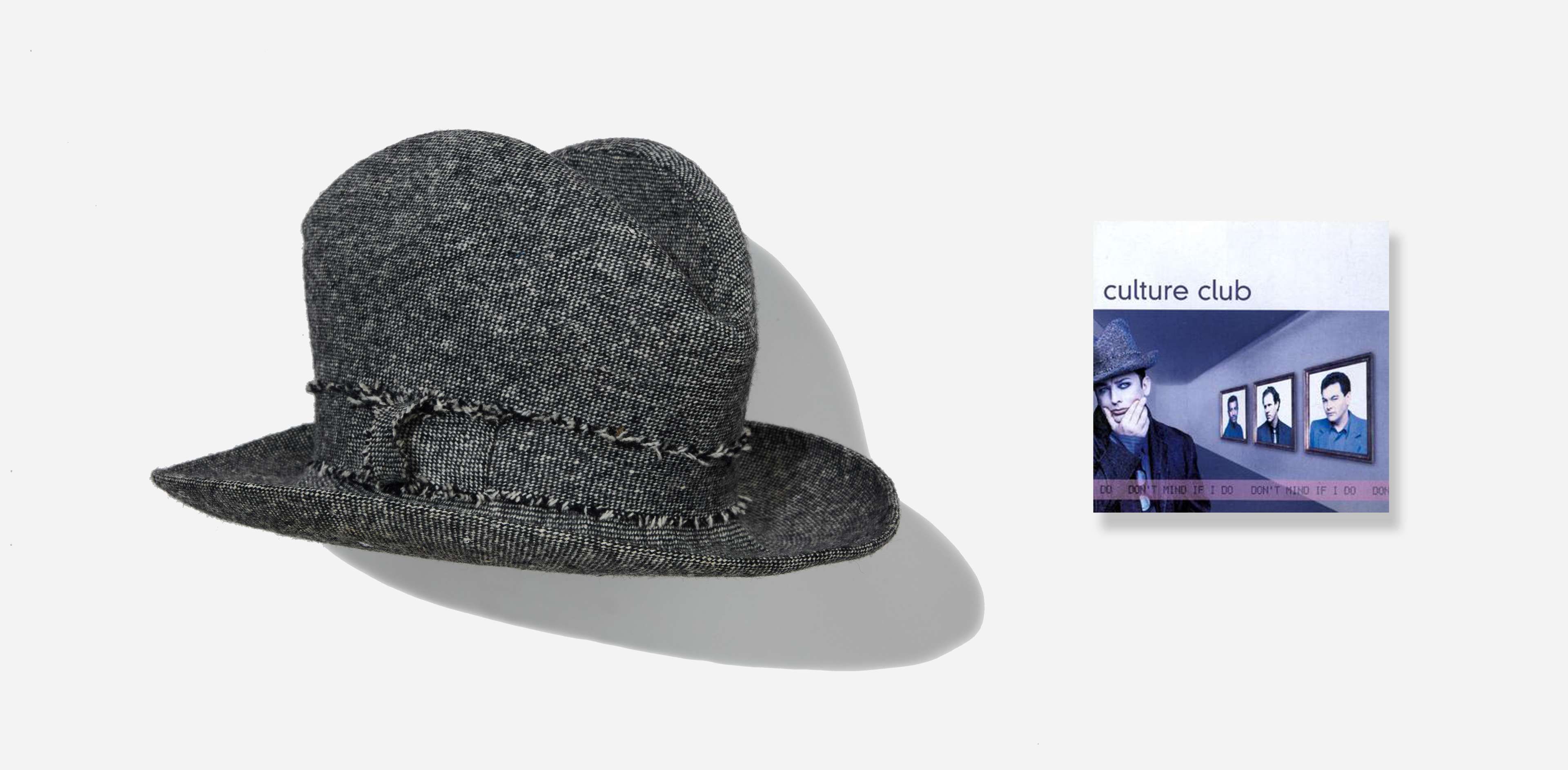 Boy George | 1998 Philip Treacy Portrait Worn Fedora (With Album & Image)