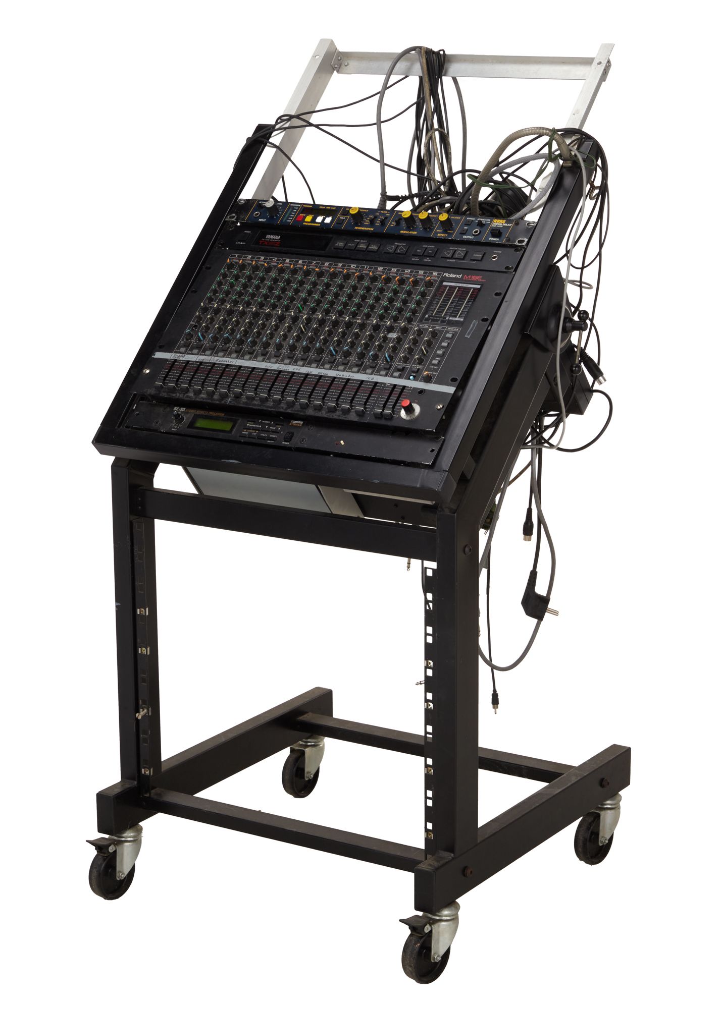 Florian Schneider | Medium Sized Slanted Rack w/Yamaha Tx 81Z