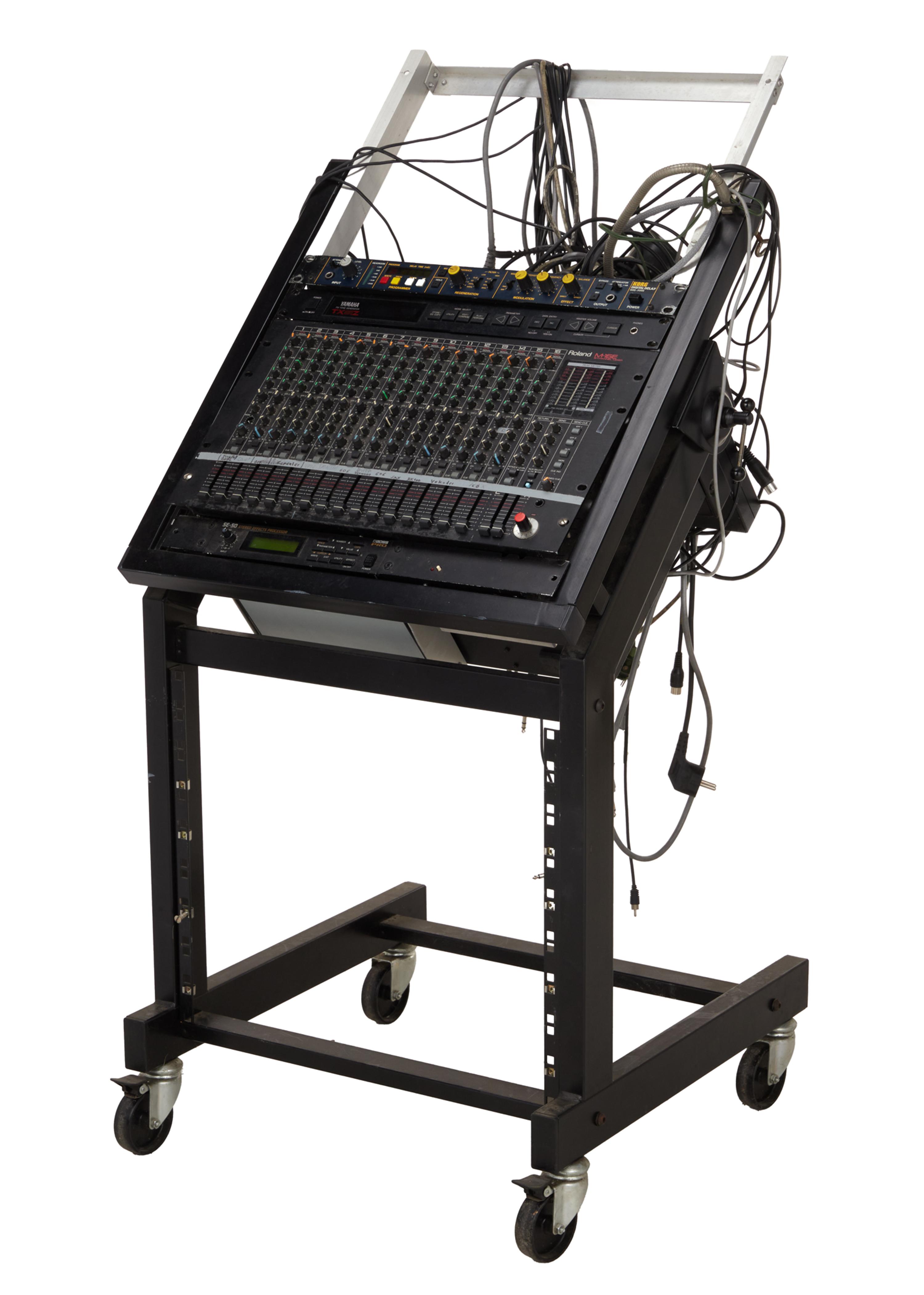 Florian Schneider | Medium Sized Slanted Rack w/Yamaha Tx 81Z