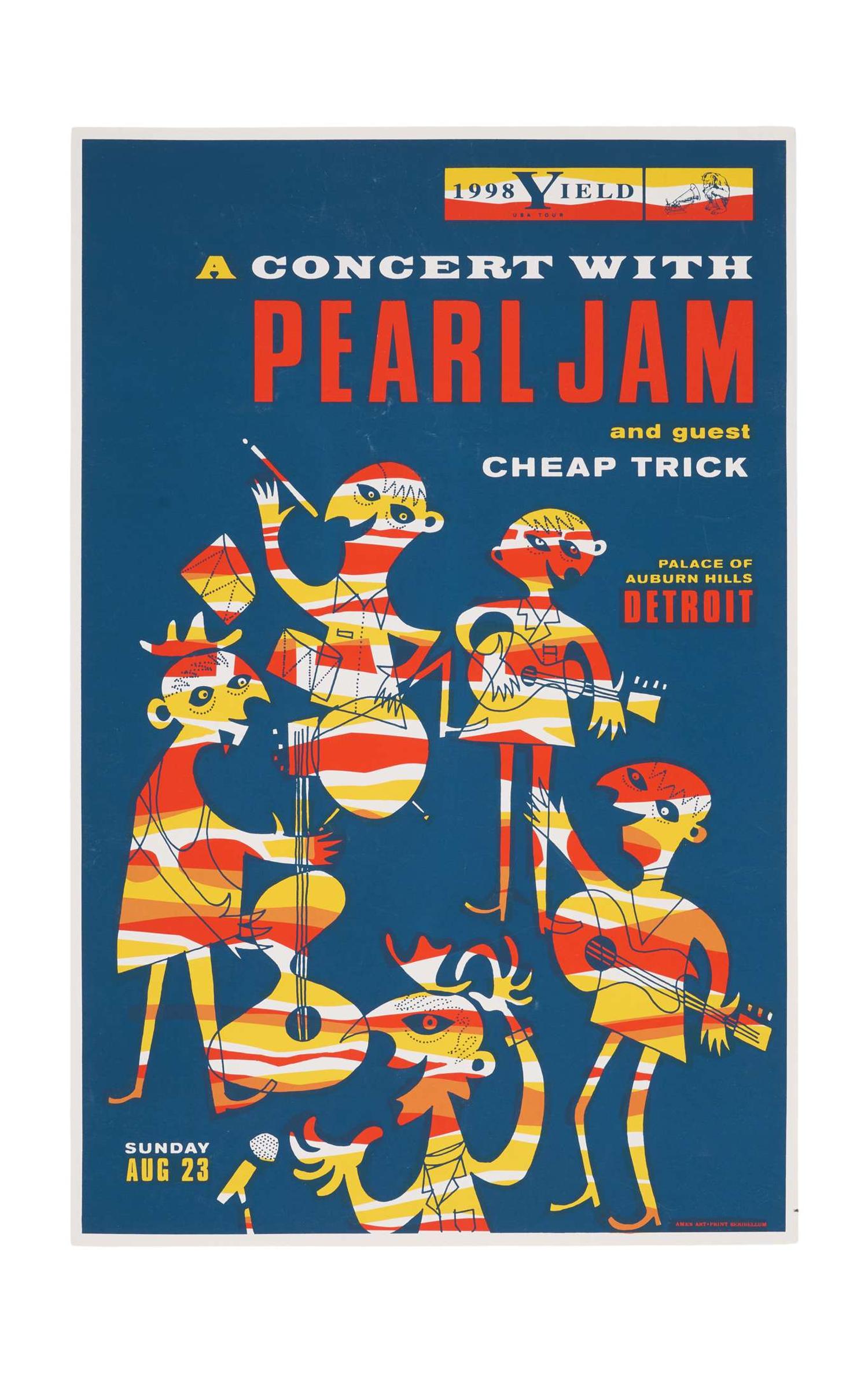 Rick Nielsen | Two Ames Bros. Pearl Jam and Cheap Trick Concert