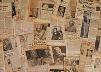 Marilyn Monroe | 1950s-1960s Massive Collection of Press Clippings