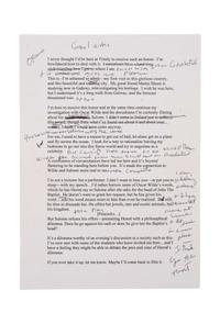 Al Pacino | Annotated Speech to Trinity College