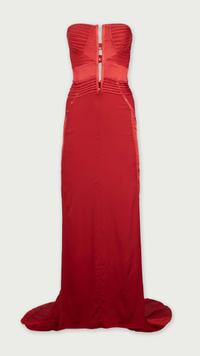evening dress gucci GUCCI Vintage Black Silk Art Deco Embellished Evening Gown Dress 40 4 Small