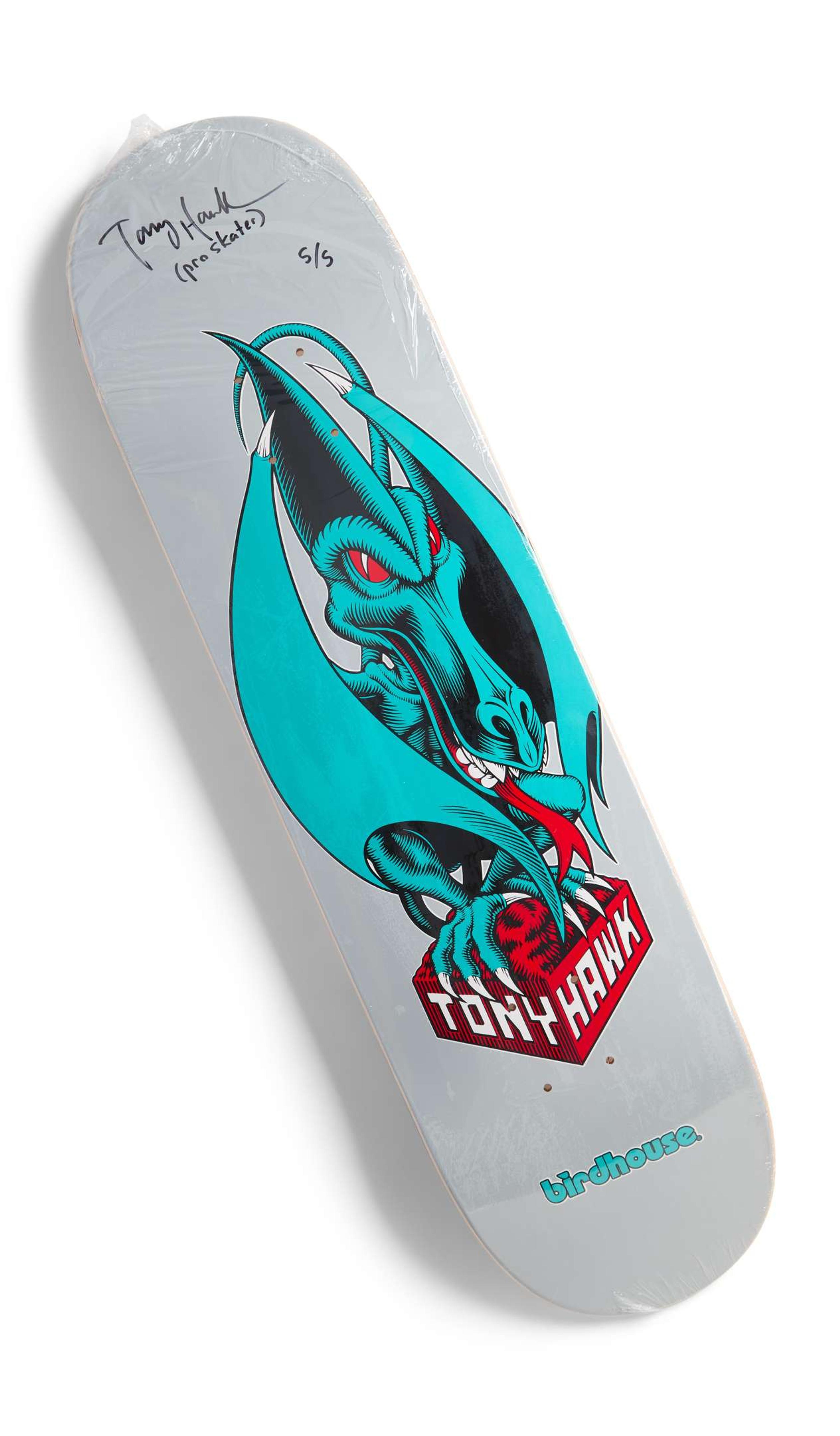 Tony Hawk サイン入り スケートボード Tony Hawk | Signed and Inscribed Limited-Edition “(Pro Skater