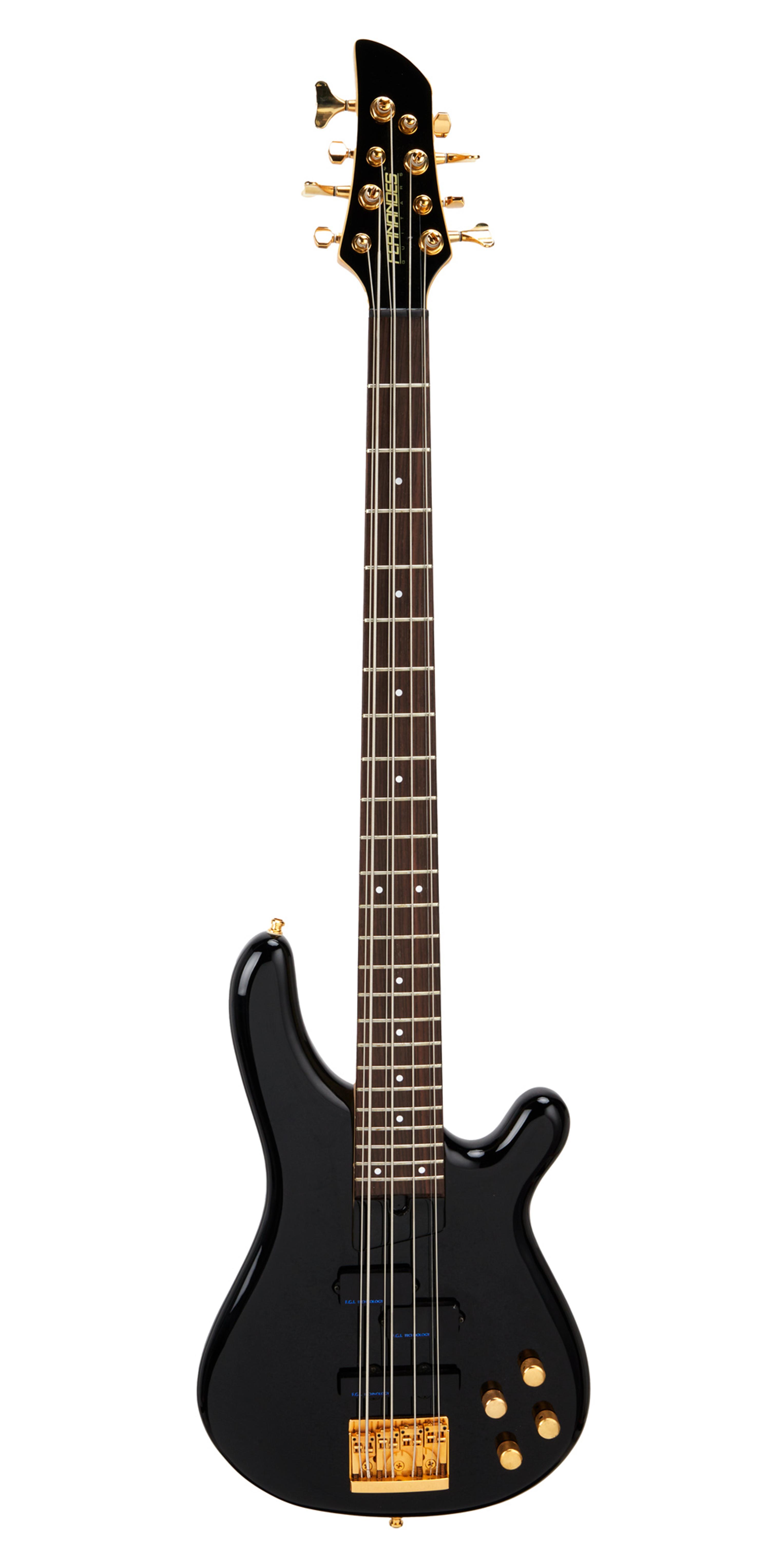 David Lynch | Fernandes Gravity APB-8 8 String Electric Bass, Black