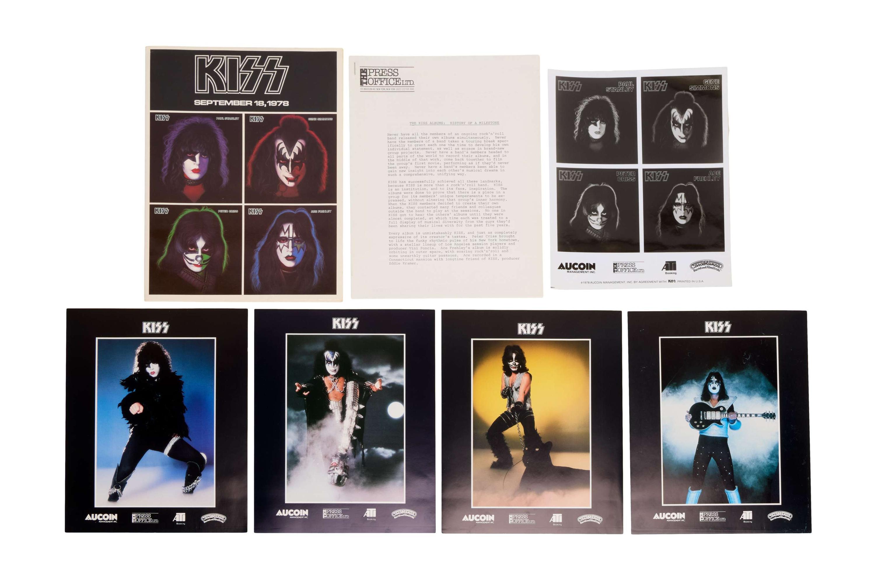 KISS | 1978 Solo Albums Press Kit