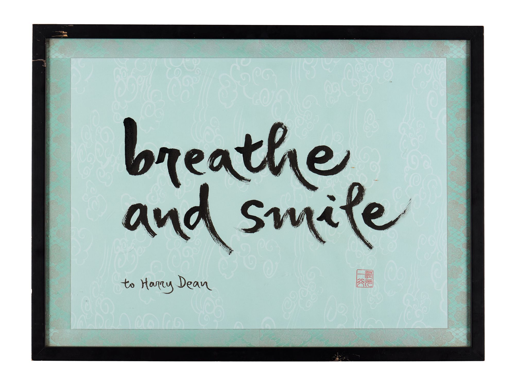 Harry Dean Stanton | Thich Nhat Hanh Inscribed and Gifted Original ...