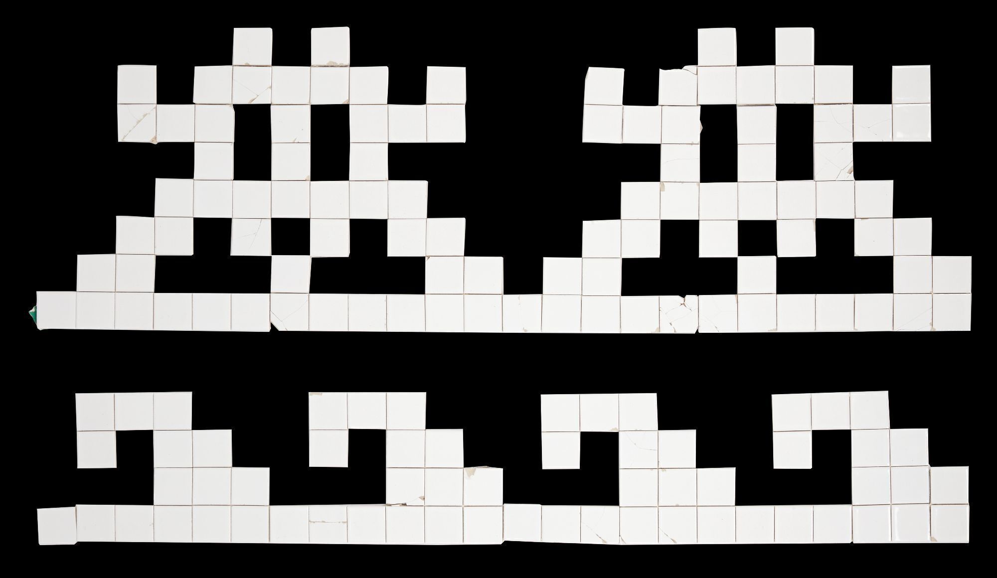 Invader | BAB-50 Original French Basque Country Street Art Mosaic (C)