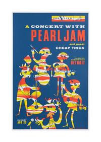 Pearl Jam | 1998 Artist Signed Original Ames Bros Palace of Auburn