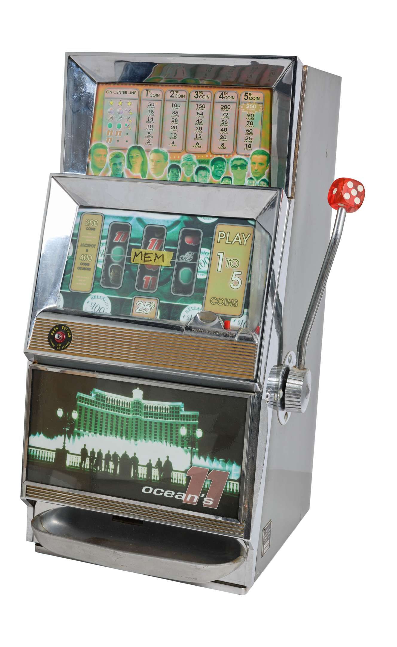 Jerry Weintraub | “Ocean’s Eleven” Themed Slot Machine