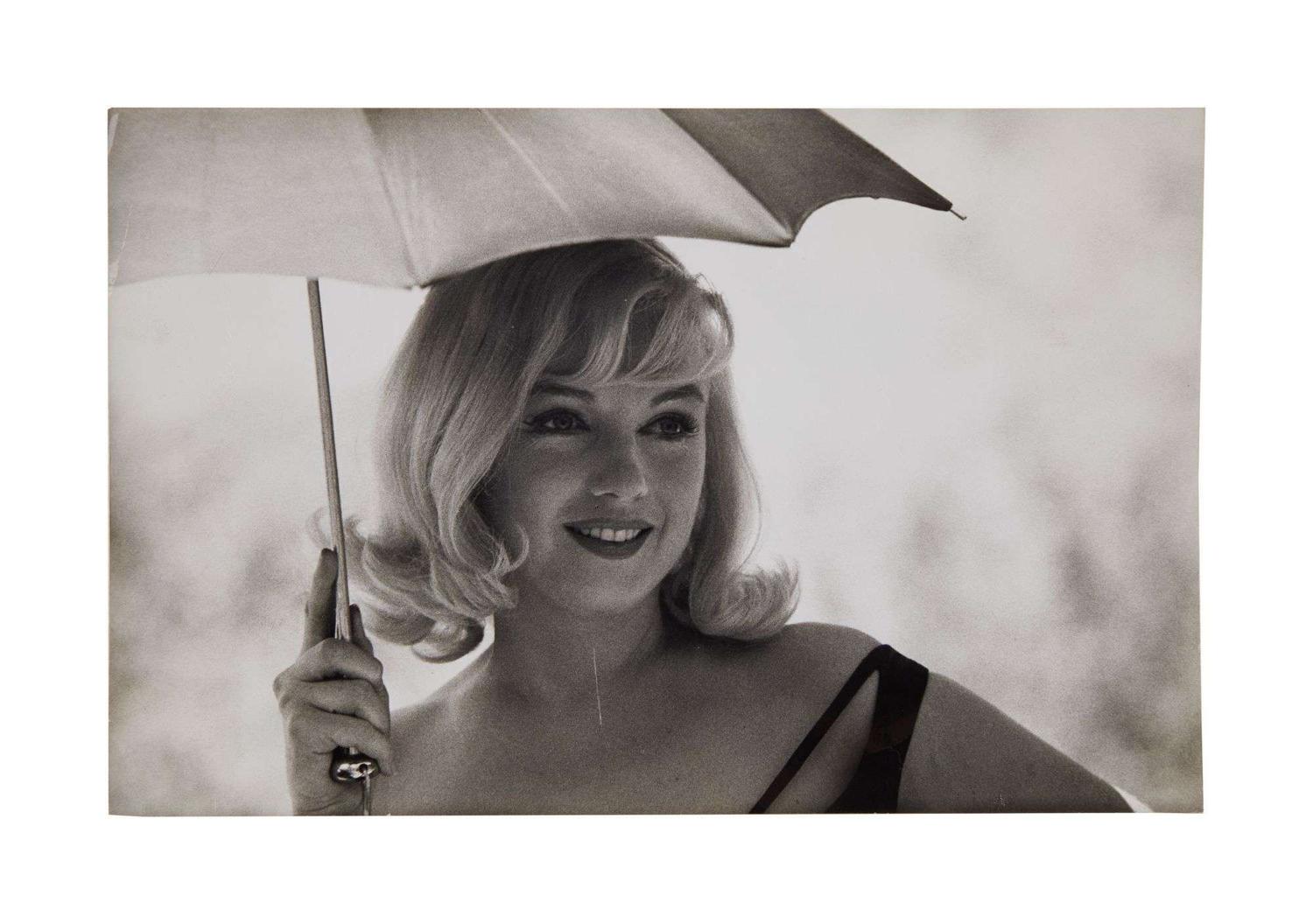 Marilyn Monroe | 1961 Black and White Photograph by Inge Morath lot