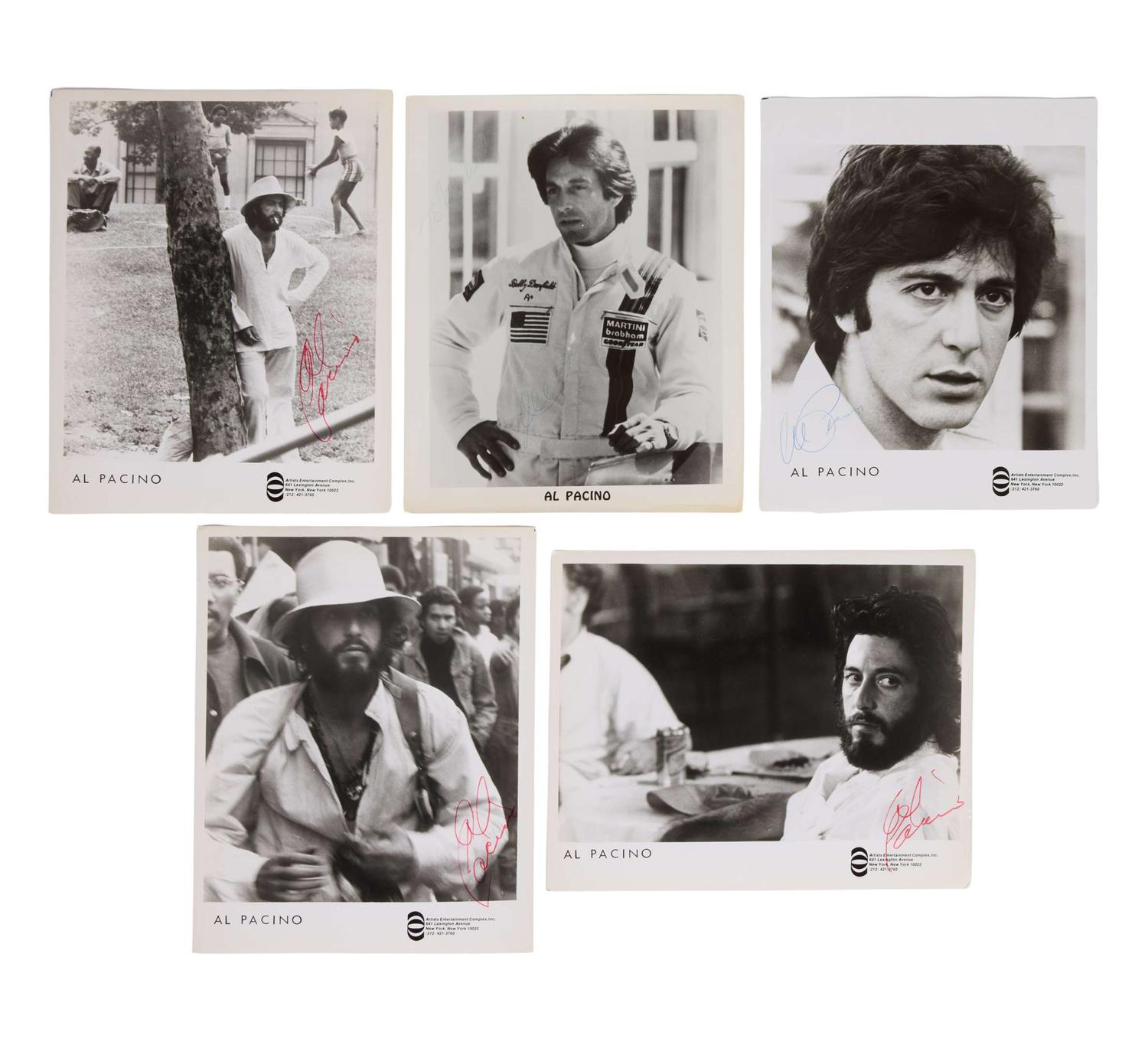 Al Pacino | Signed Headshots (x5) lot
