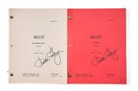Linda Gray | Signed 1980 “Dallas” Scripts Related to J.R. Shooting