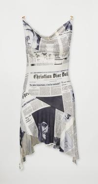 Christian Dior | 2000 John Galliano Dior Gazette Fly Girl Dress