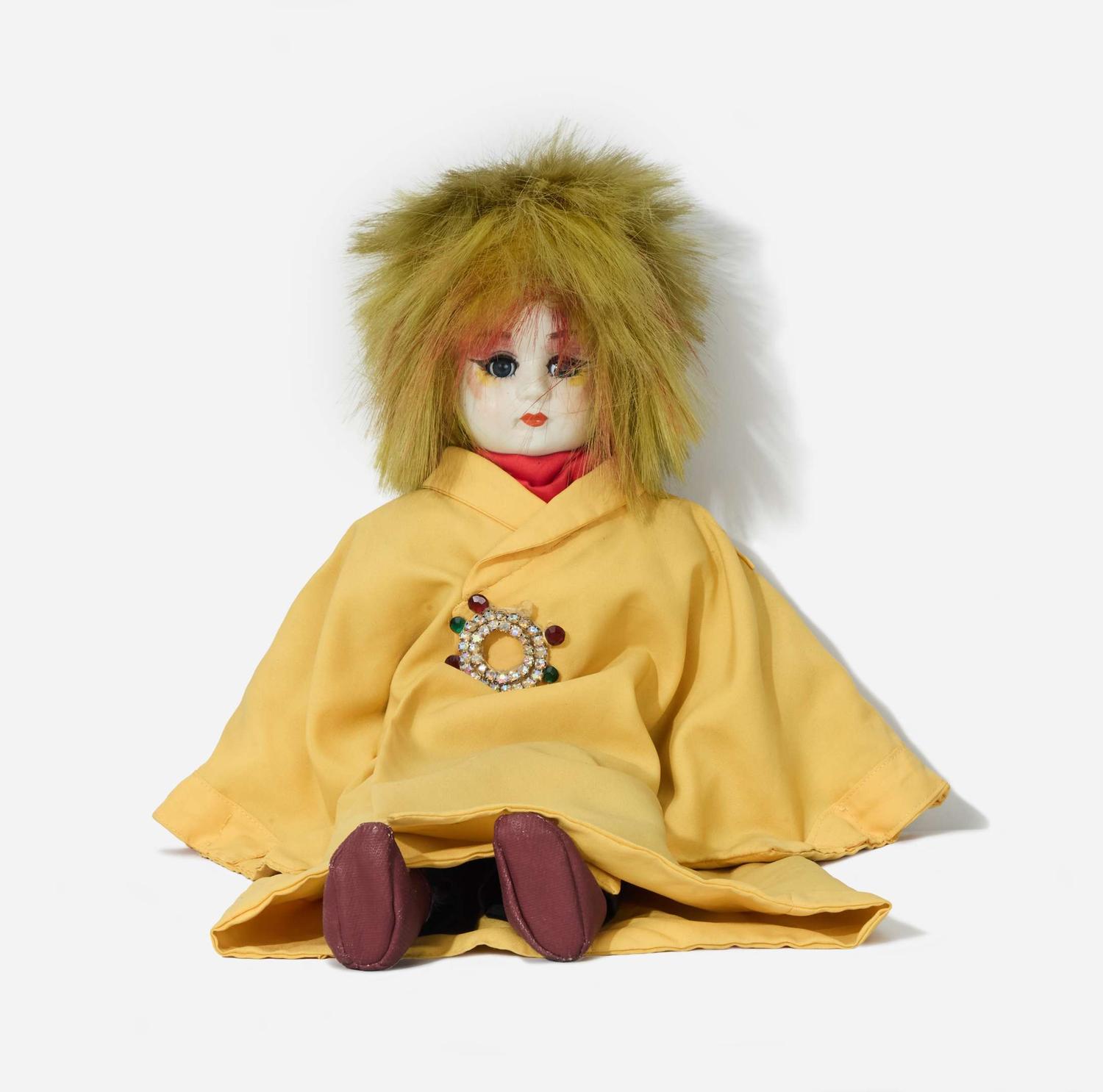 Boy George | 1984 Boy George Porcelain Yellow Doll (With Image) lot