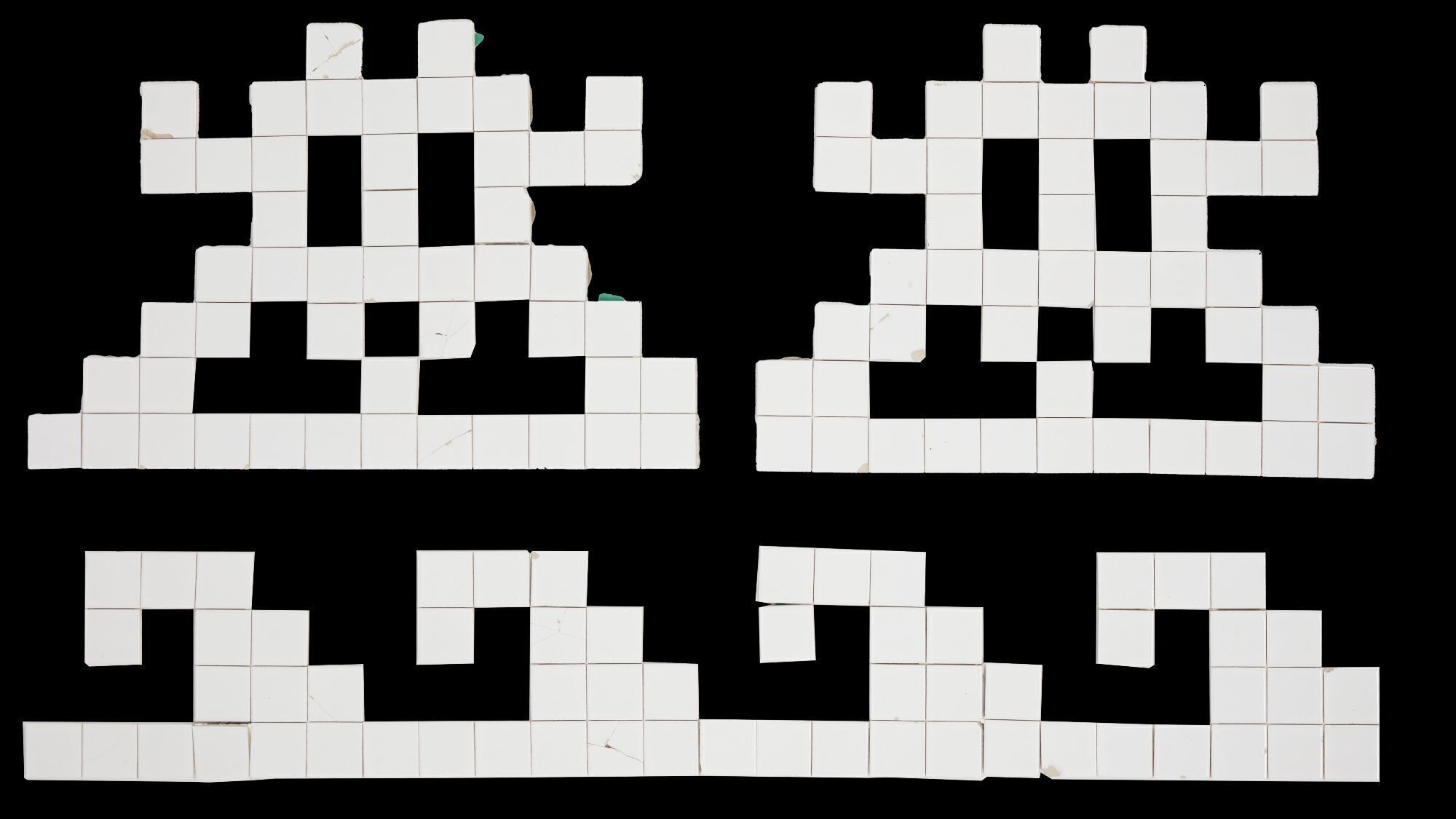 Invader | BAB-50 Original French Basque Country Street Art Mosaic (B)