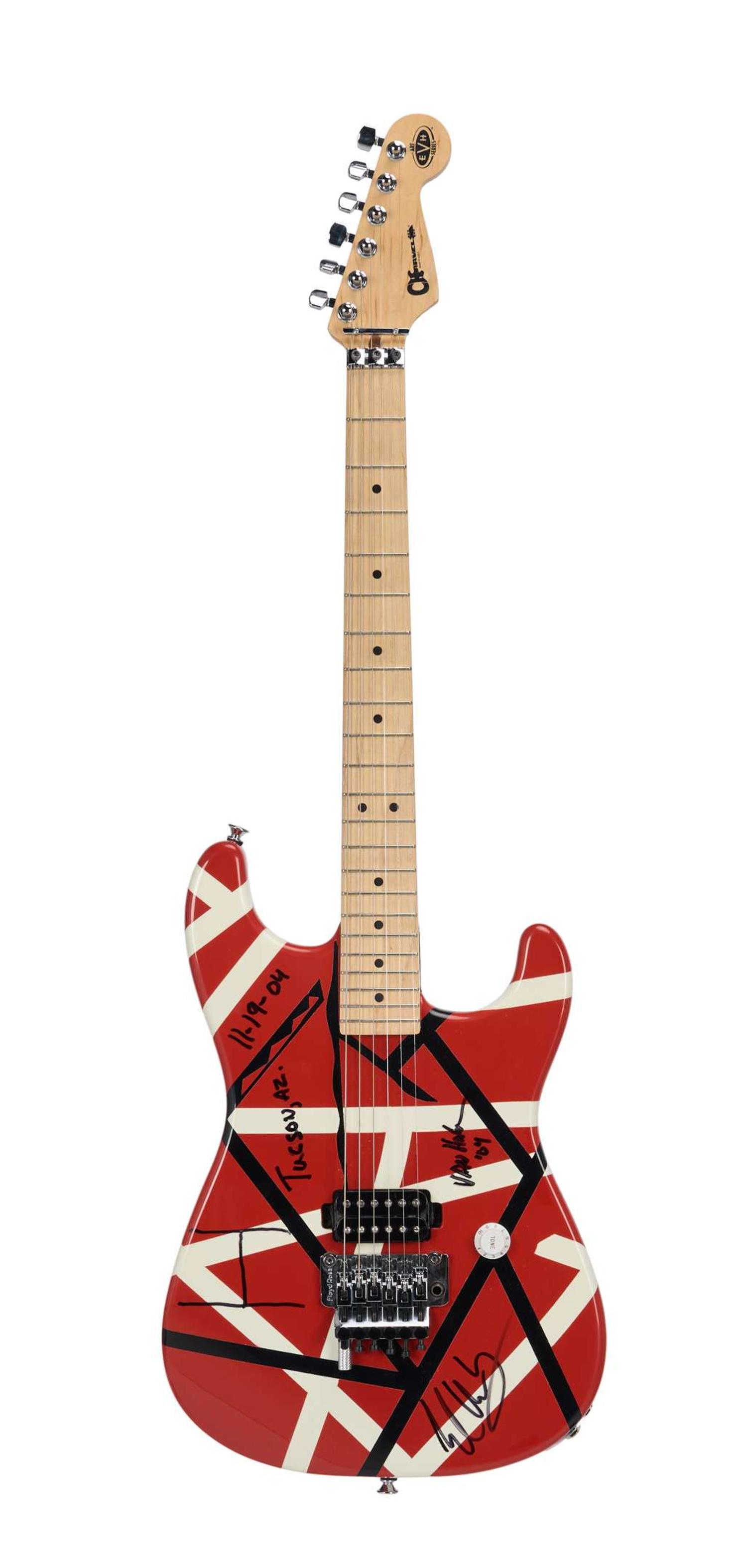 Eddie Van Halen | Personally Striped and Stage Played Charvel Art