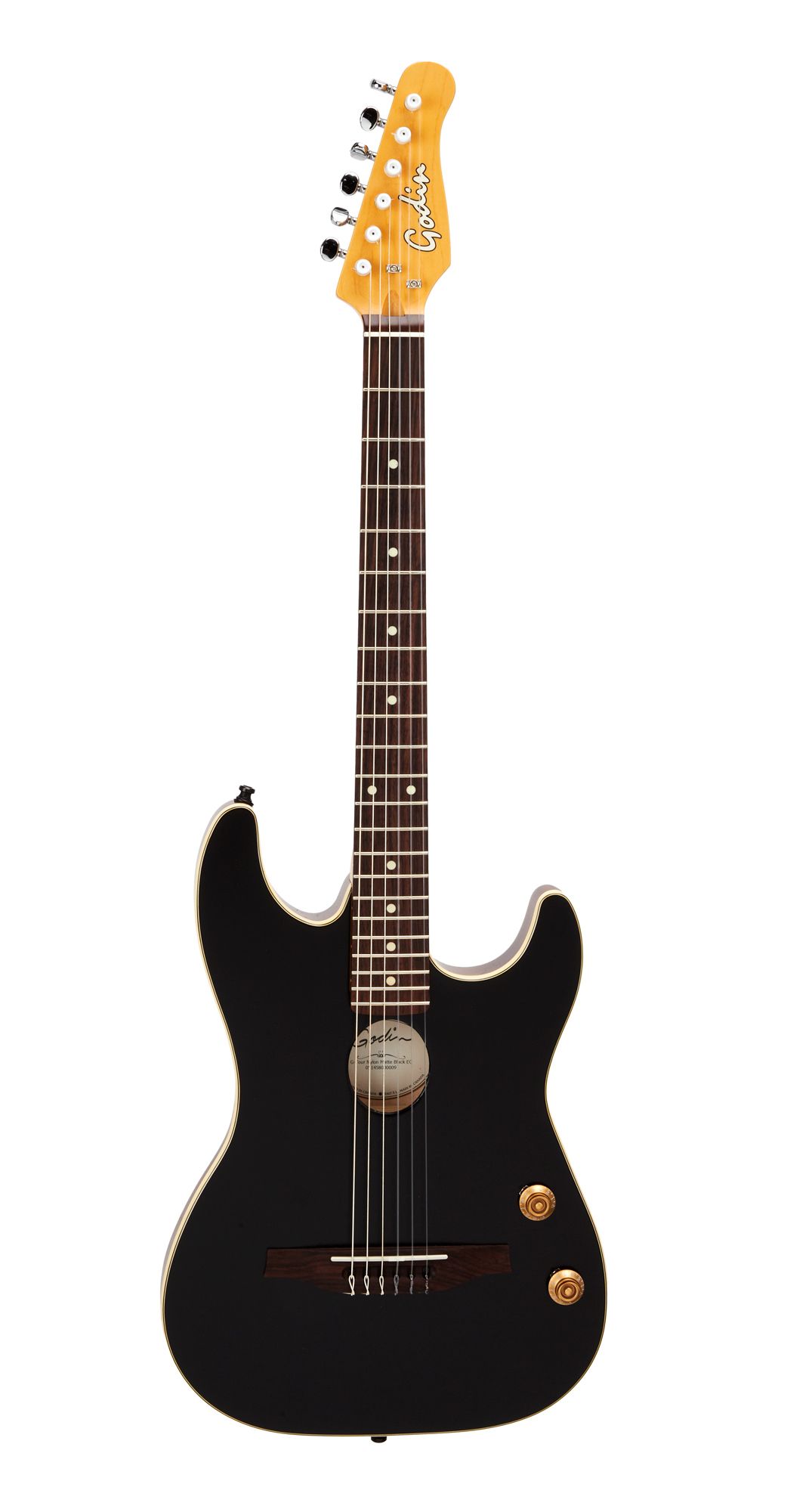 Kirk Hammett | Godin G-Tour Nylon Acoustic Guitar, Matte Black