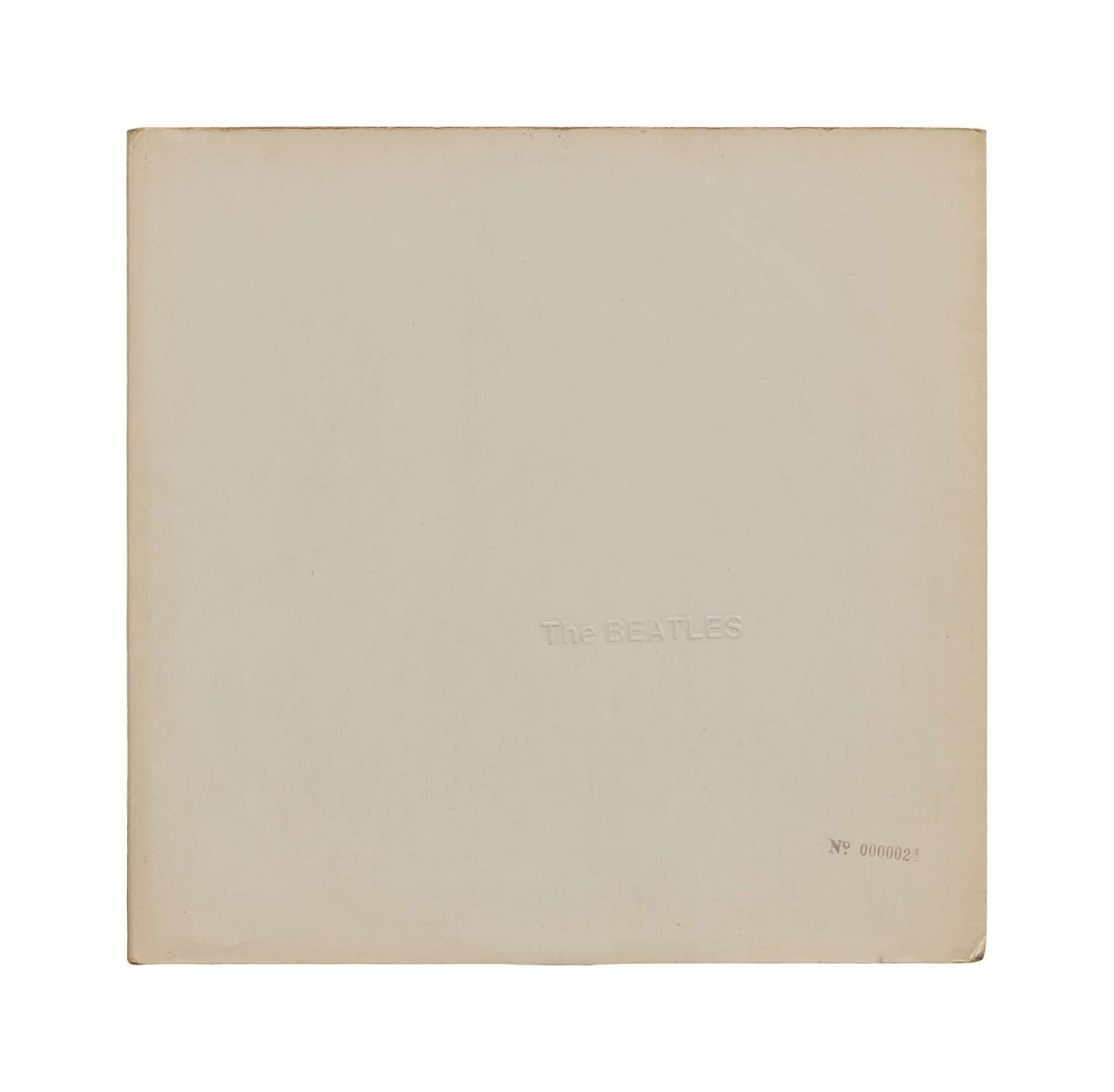 The Beatles | “White Album” 1968 Pressing Number 0000024 Record Album ...