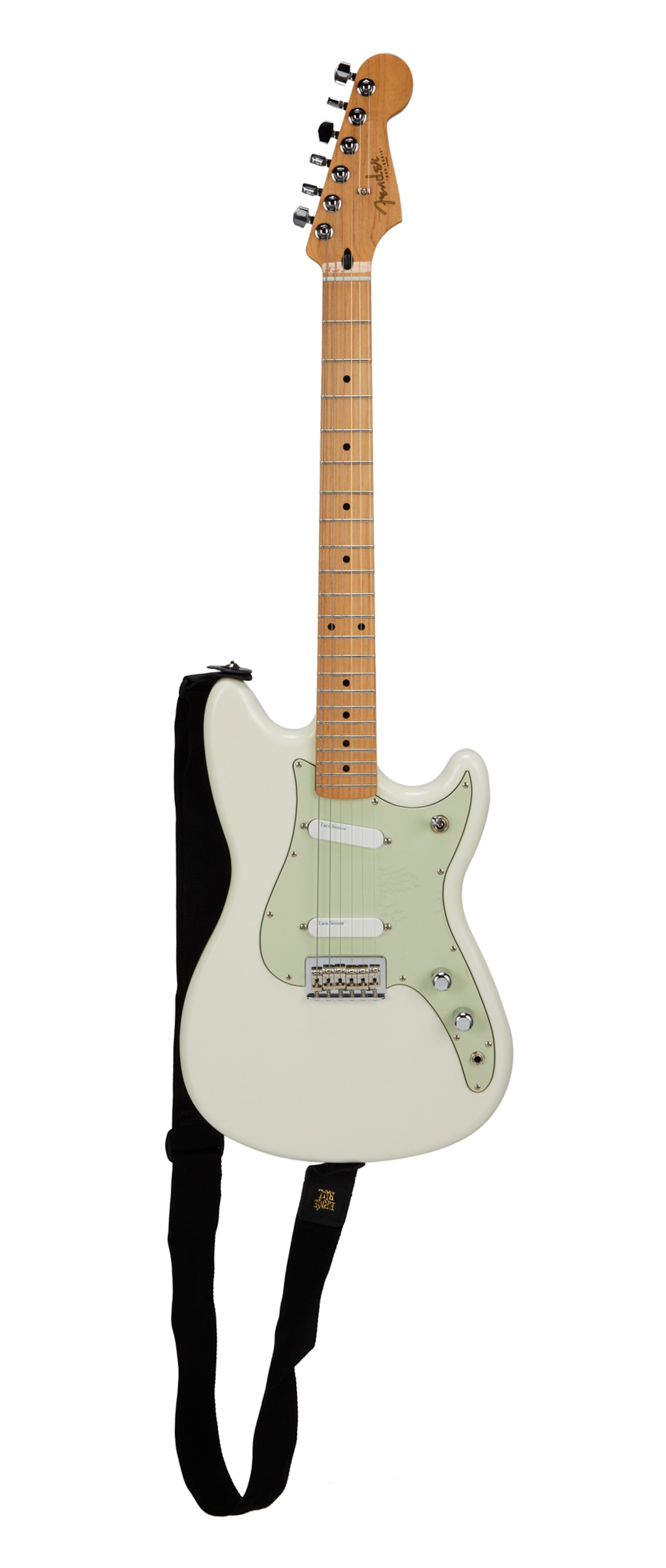 ギター Fender.Mex-Duo Sonic / Lace Sensor+EMG. Joe Walsh | Fender Duo-Sonic Electric Guitar, White