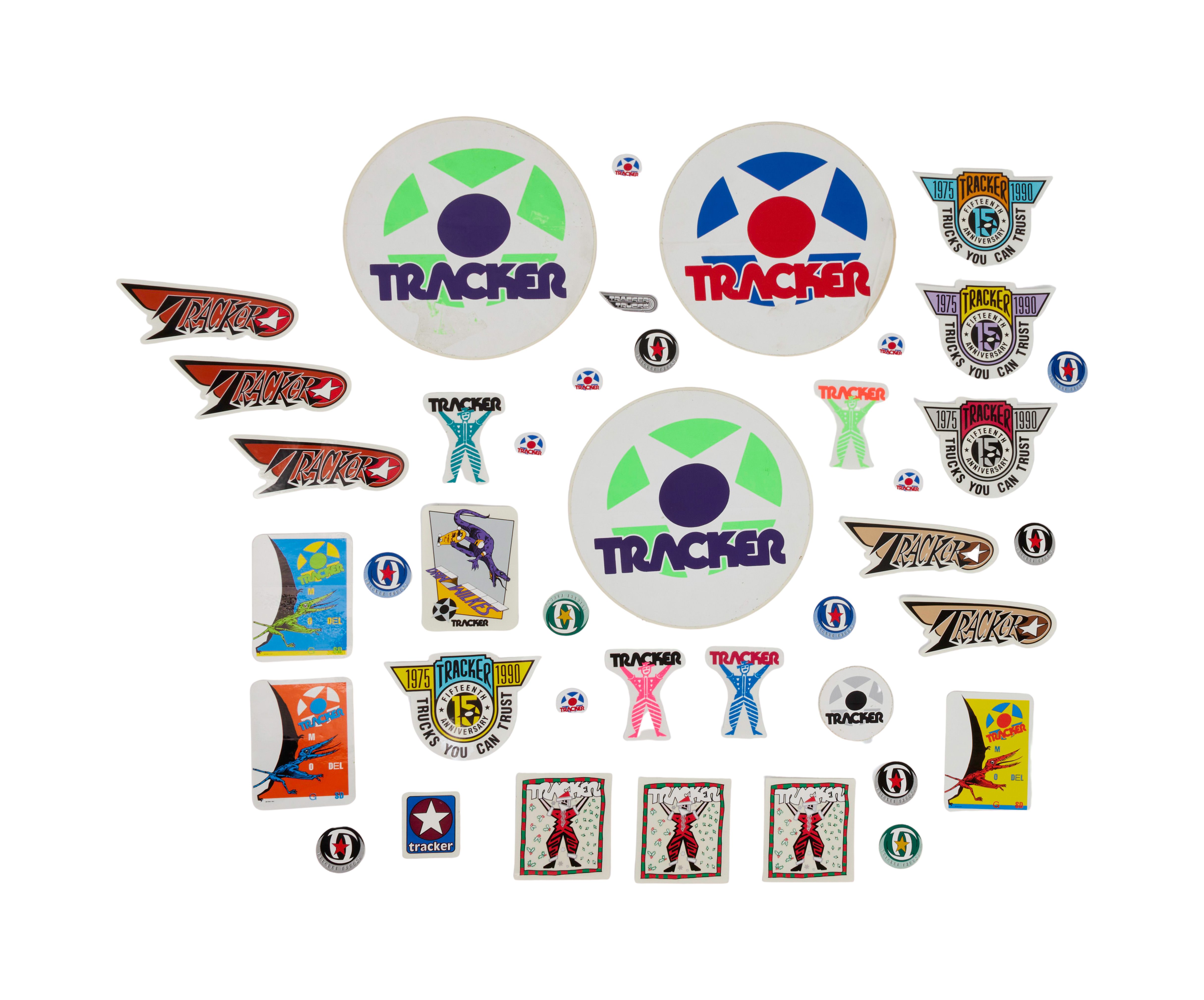 Tracker Trucks | Vintage Stickers