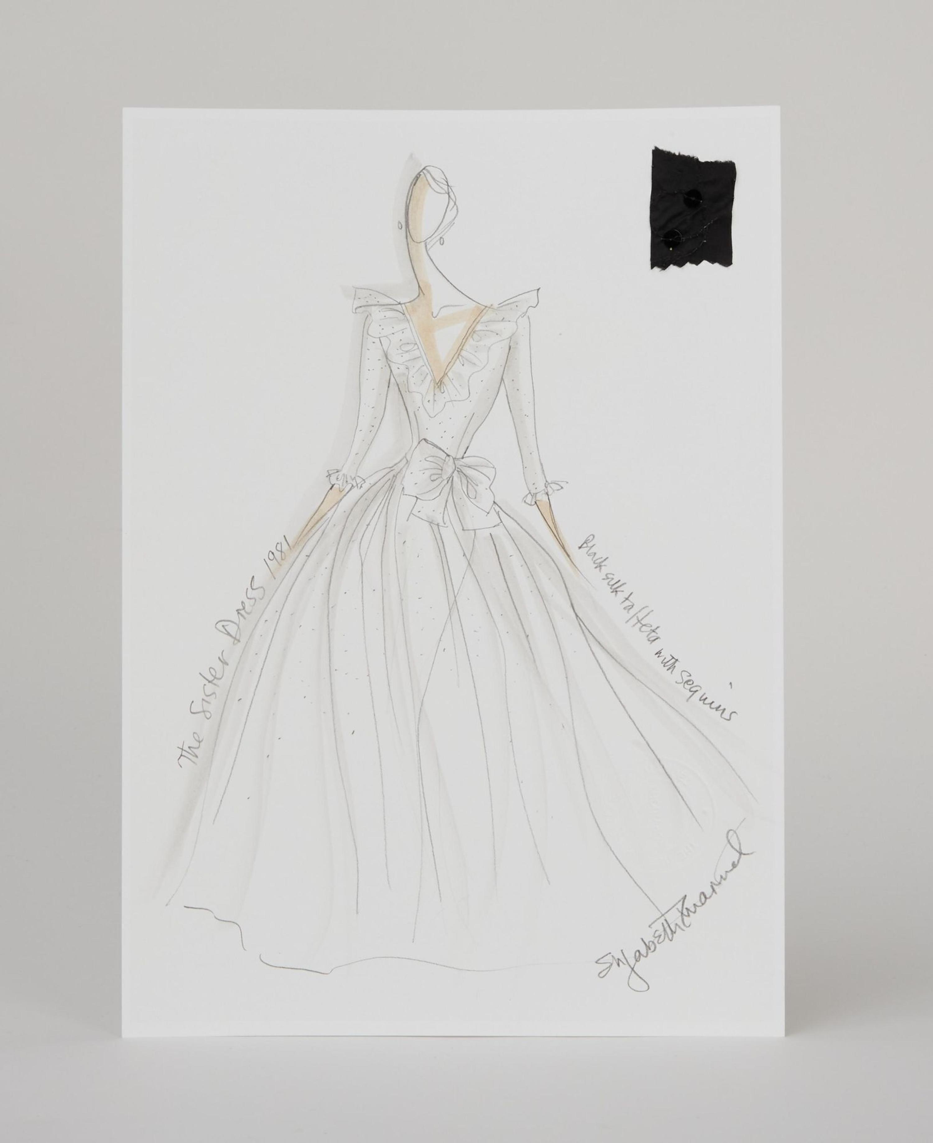 david emanuel dress designer Elizabeth Emanuel