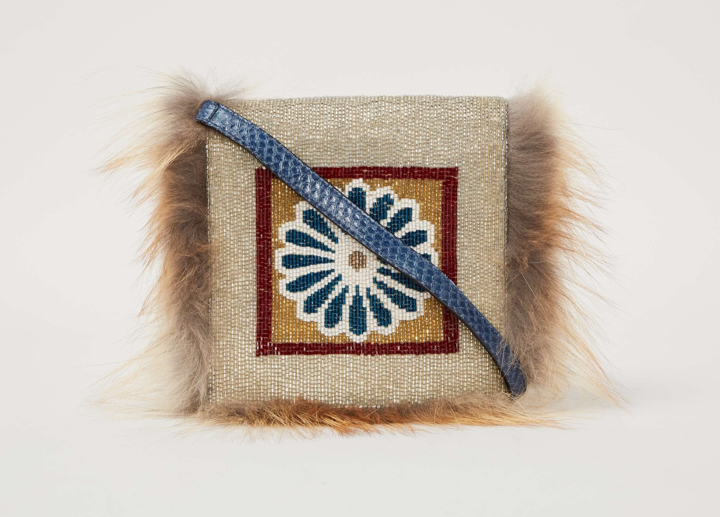Fendi | 2012 Spring Ready to Wear Beaded Daisy Bag