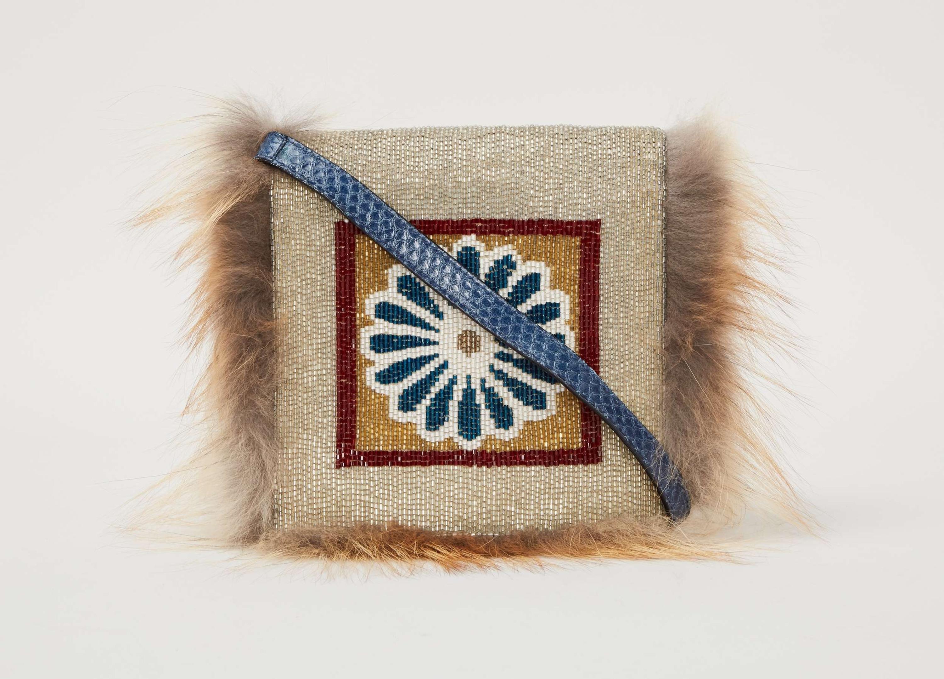 Fendi | 2012 Spring Ready to Wear Beaded Daisy Bag