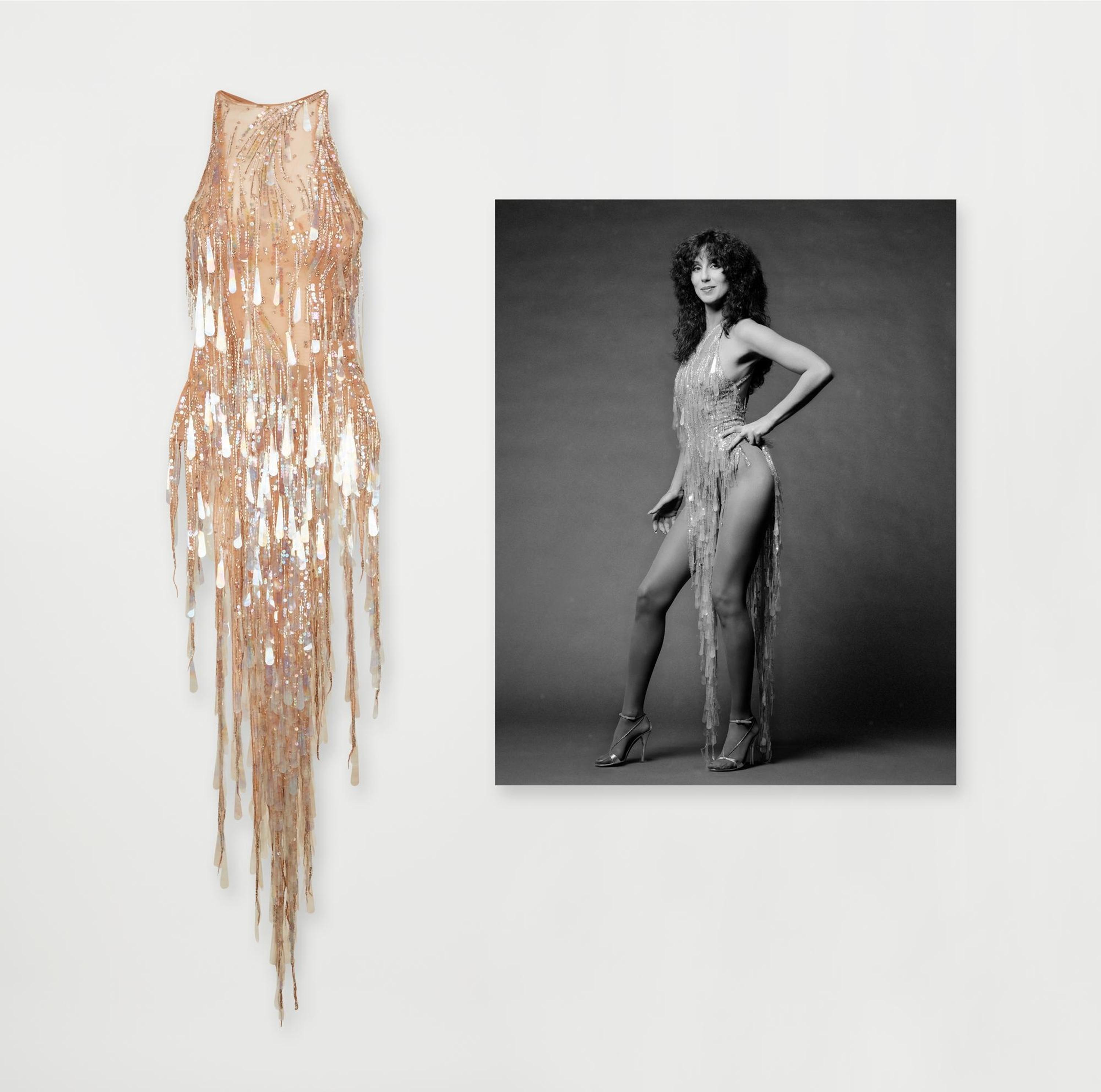 cher sequin dress You'll Want to Turn Back Time to Admire All of Cher's Best Style Moments |