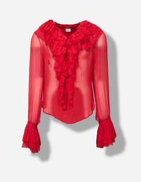 Boy George | 1993 Performance Worn Vivienne Westwood Silk Ruffle Blouse (With Images)