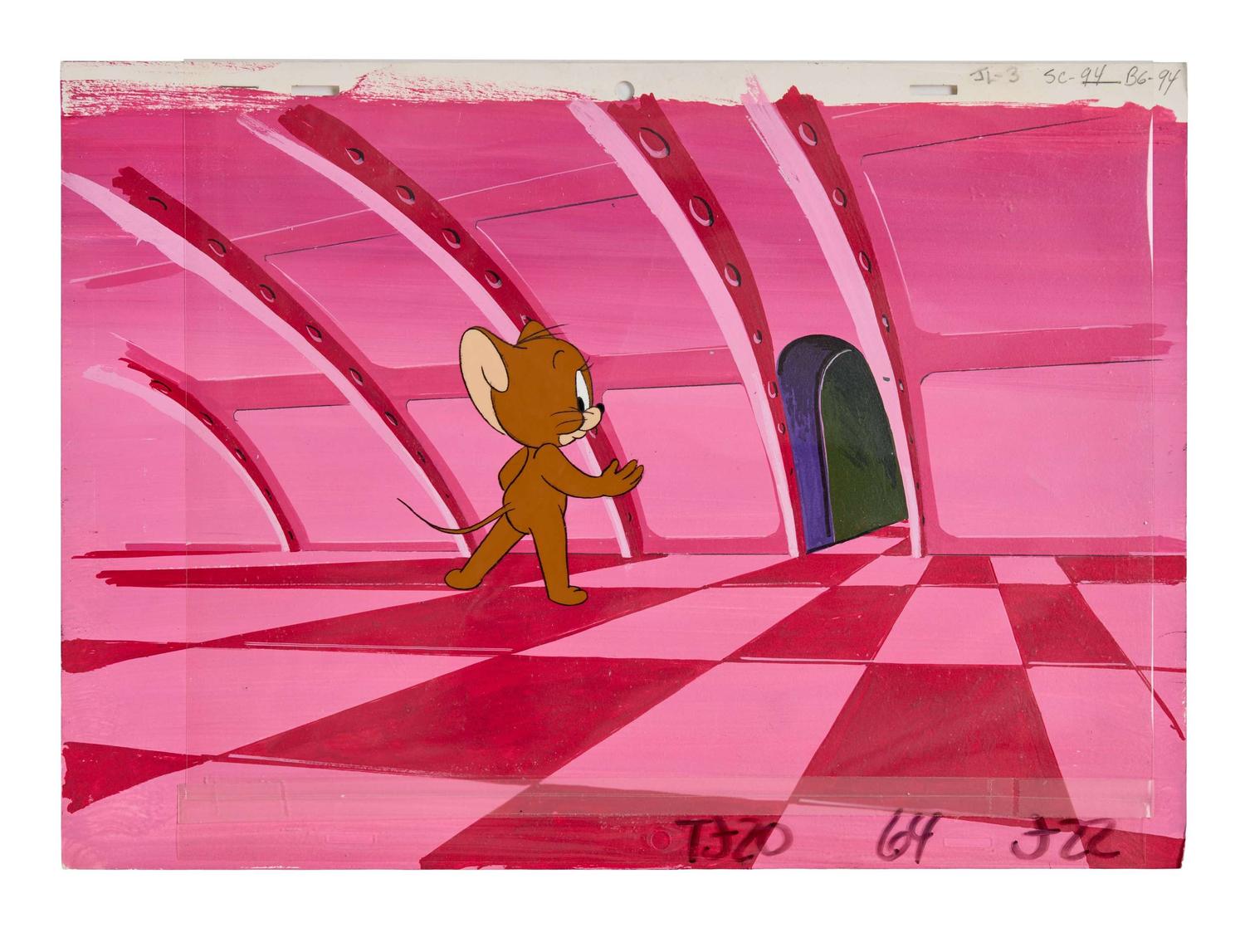 Tom and Jerry | Jerry Animation Cel with Background lot