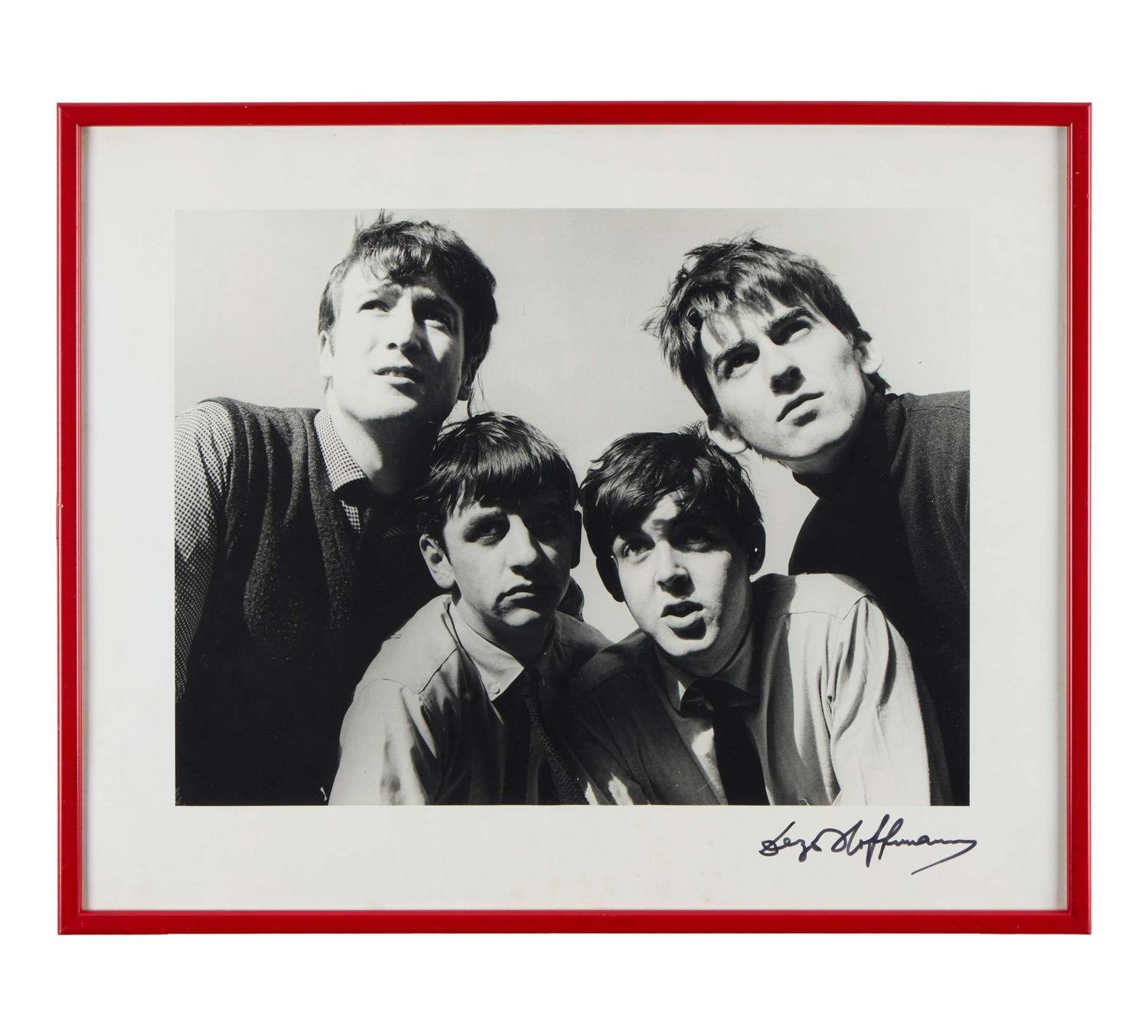 The Beatles | Dezo Hoffmann Signed Sefton Park Liverpool Photo