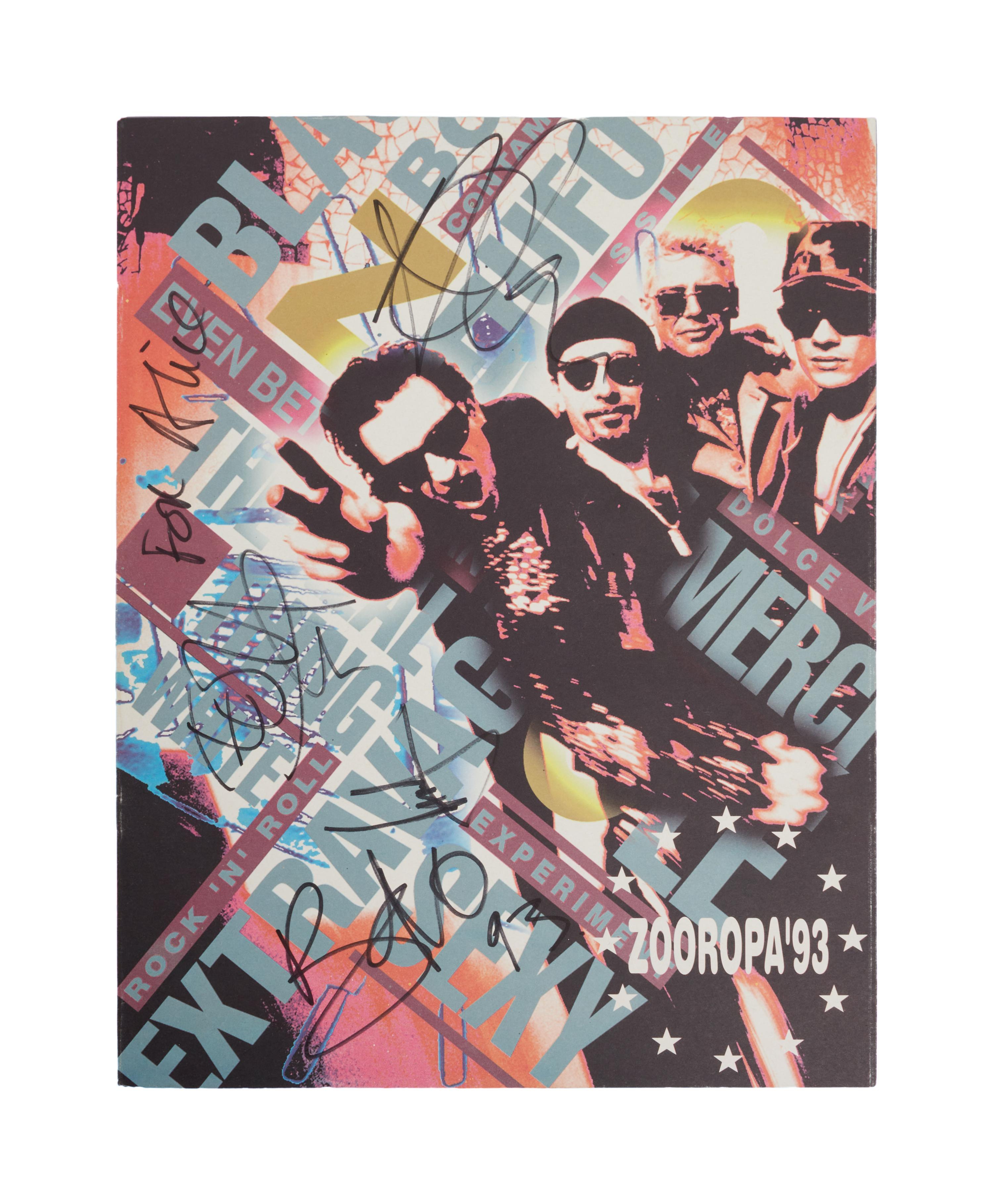 U2 | Band Signed 